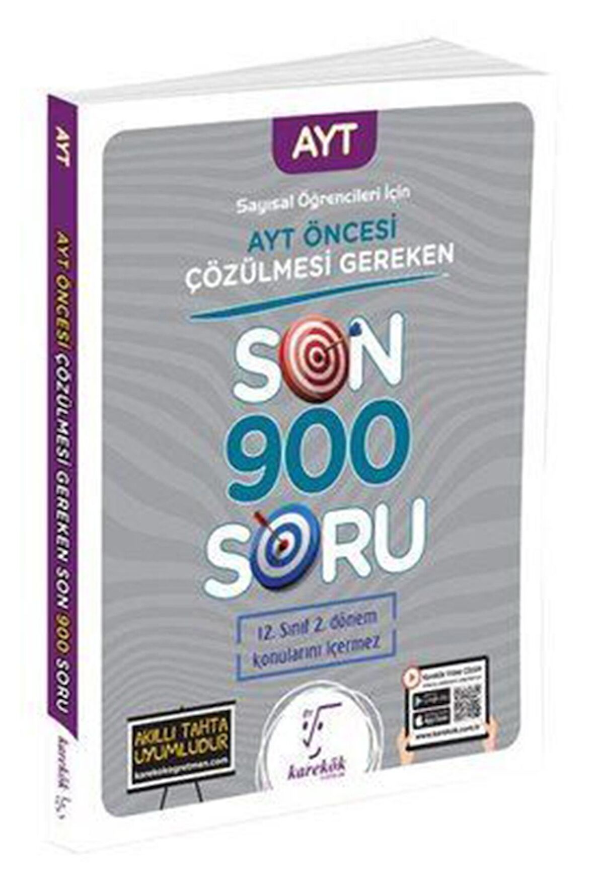 2023 Karekök Yayınları AYT Öncesi Çözülmesi Gereken Son 900 Soru Sayısal Öğrencileri için