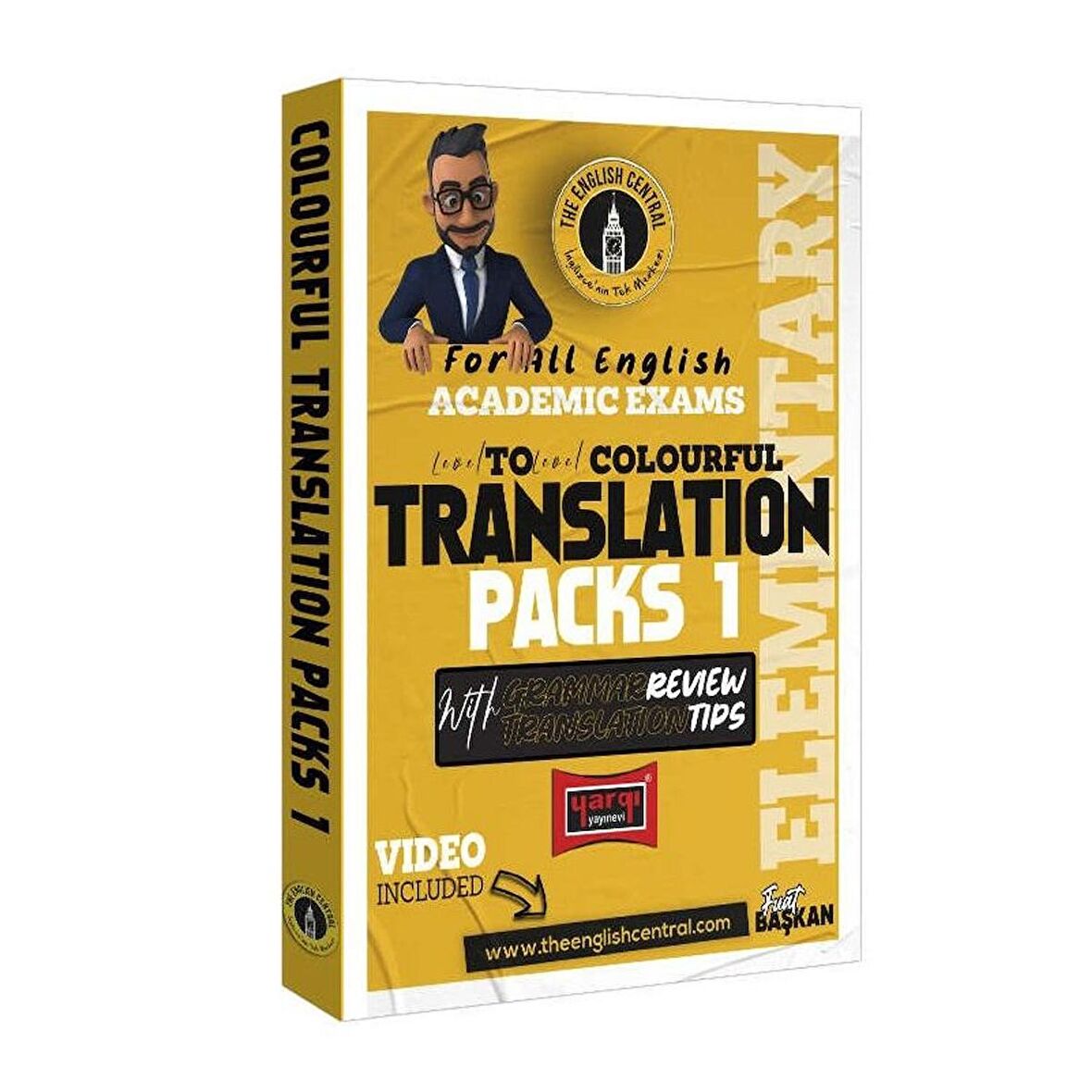 Yargı Tüm İngilizce Akademik Sınavlar İçin Çeviri Fasikülleri Colourful Translation Packs 1