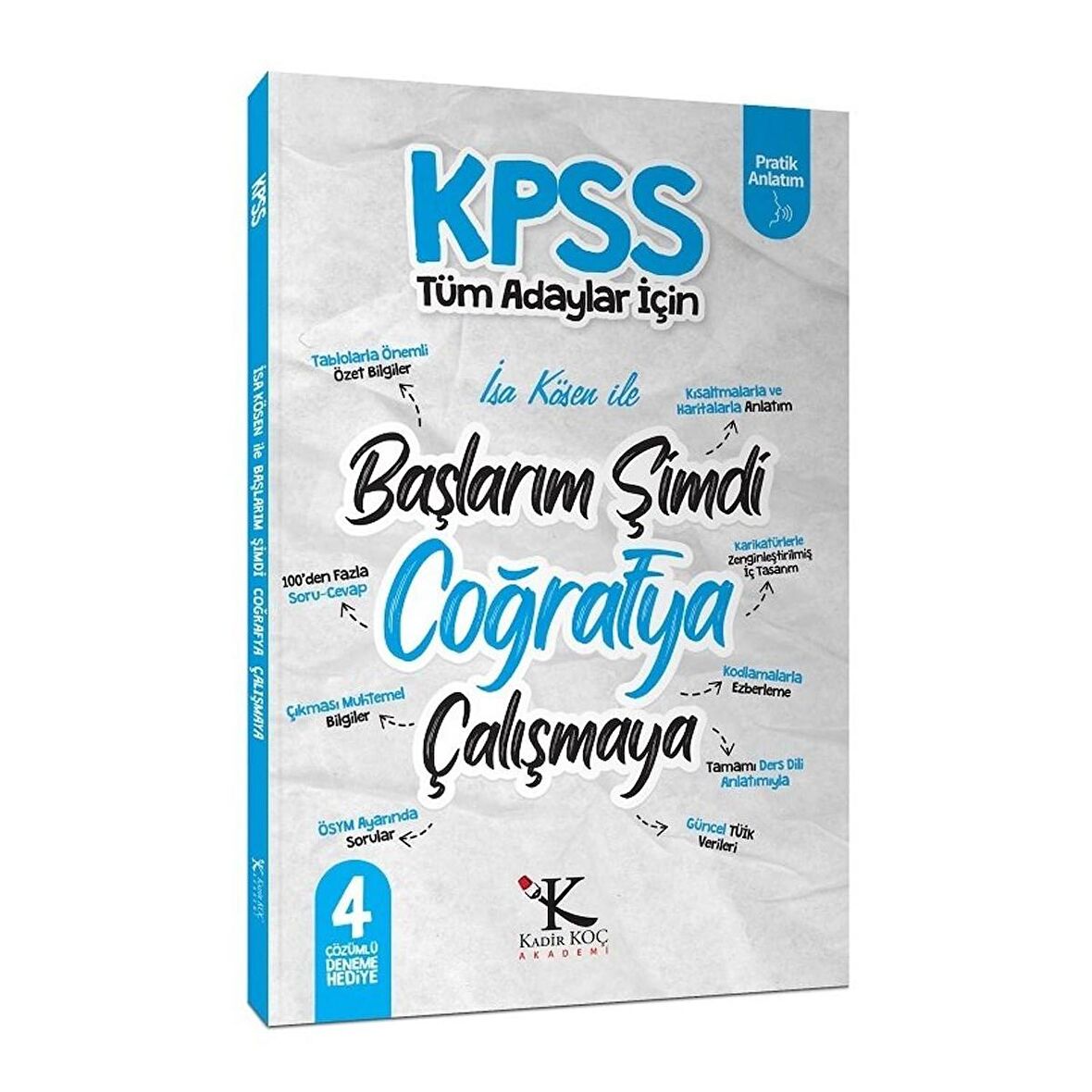KPSS Başlarım Şimdi Coğrafya Çalışmaya Ders Notları - İsa Kösen Kadir Koç Akademi