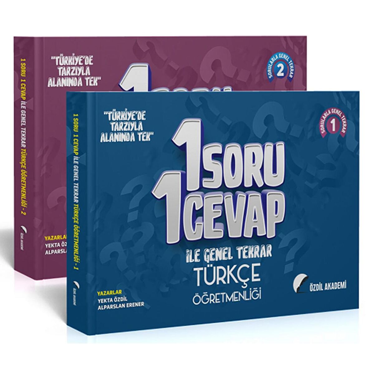 Özdil Akademi ÖABT Türkçe Öğretmenliği 1 Soru 1 Cevap ile Genel Tekrar Seti - Yekta Özdil Özdil Akademi Yayınları