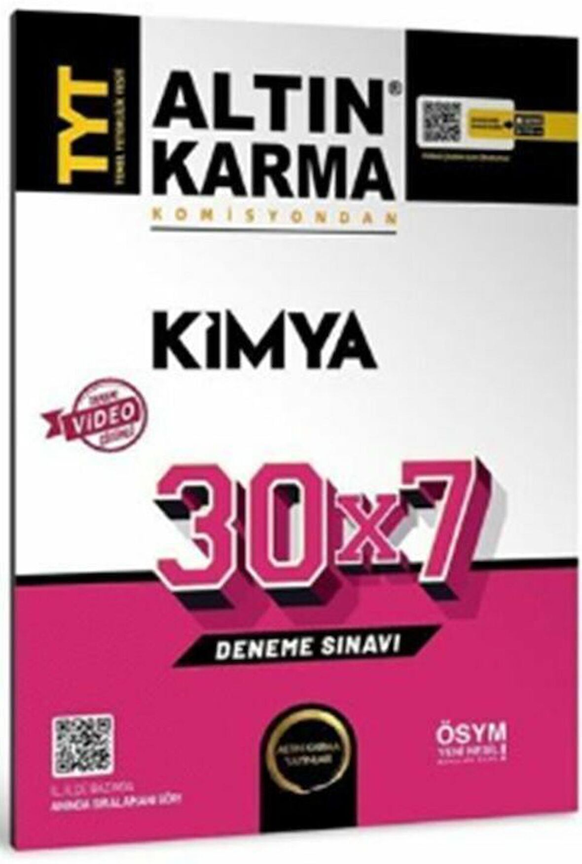 TYT Kimya 30 x 7 Deneme