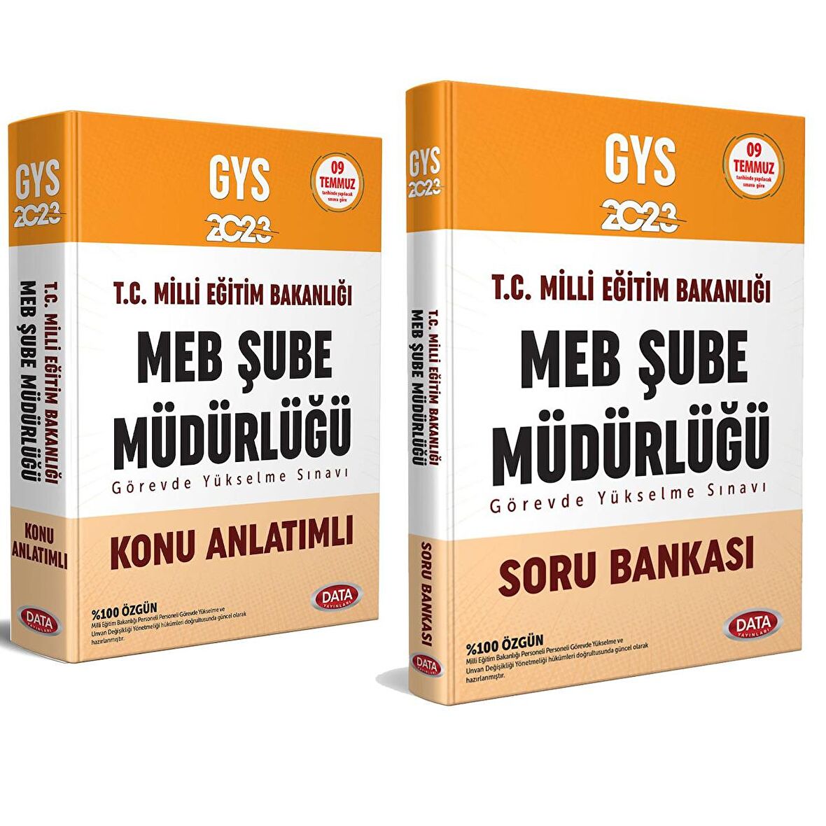 Data Yayınları 2023 GYS MEB Şube Müdürlüğü Konu ve Soru Seti