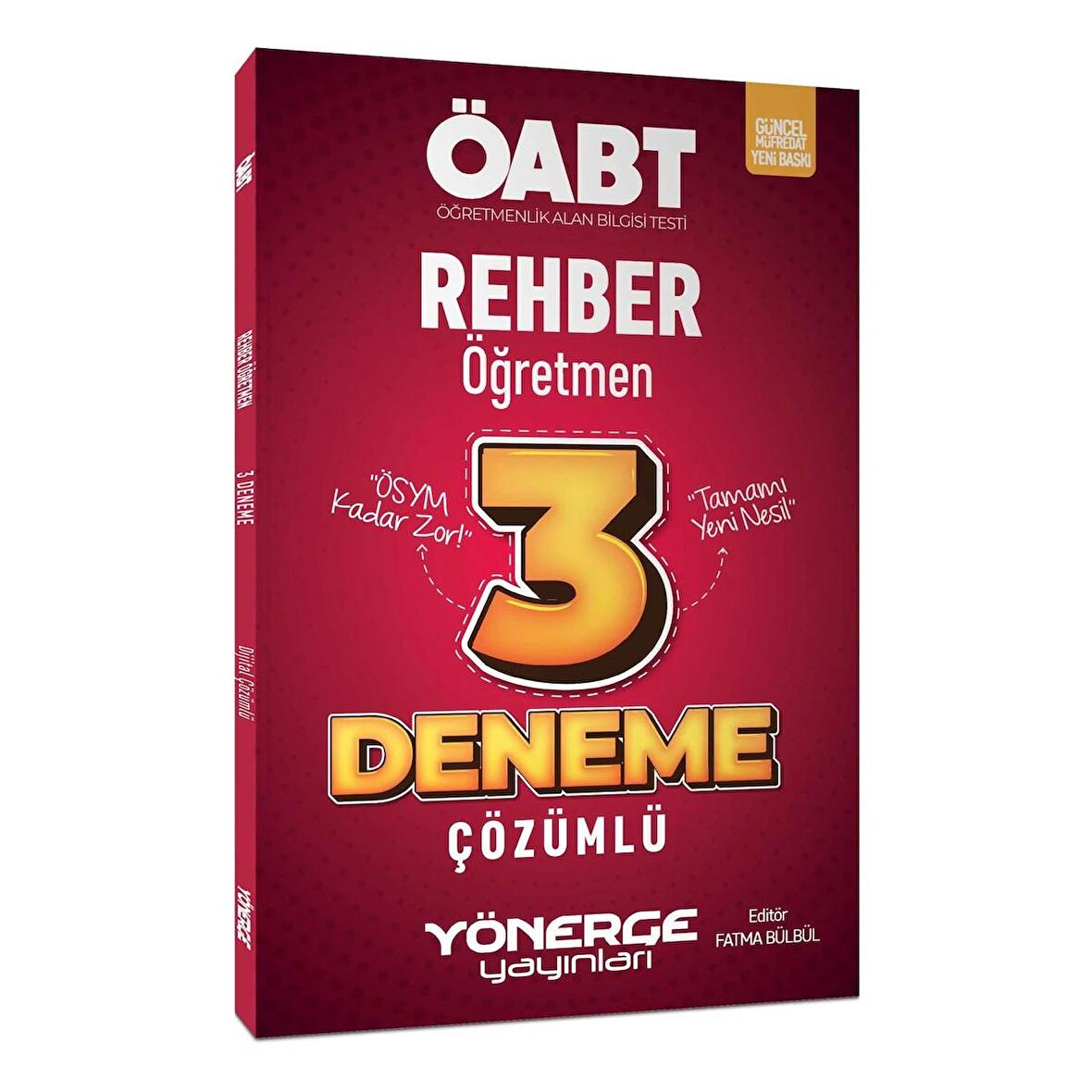 Yönerge 2023 ÖABT Rehber Öğretmen 3 Deneme Çözümlü