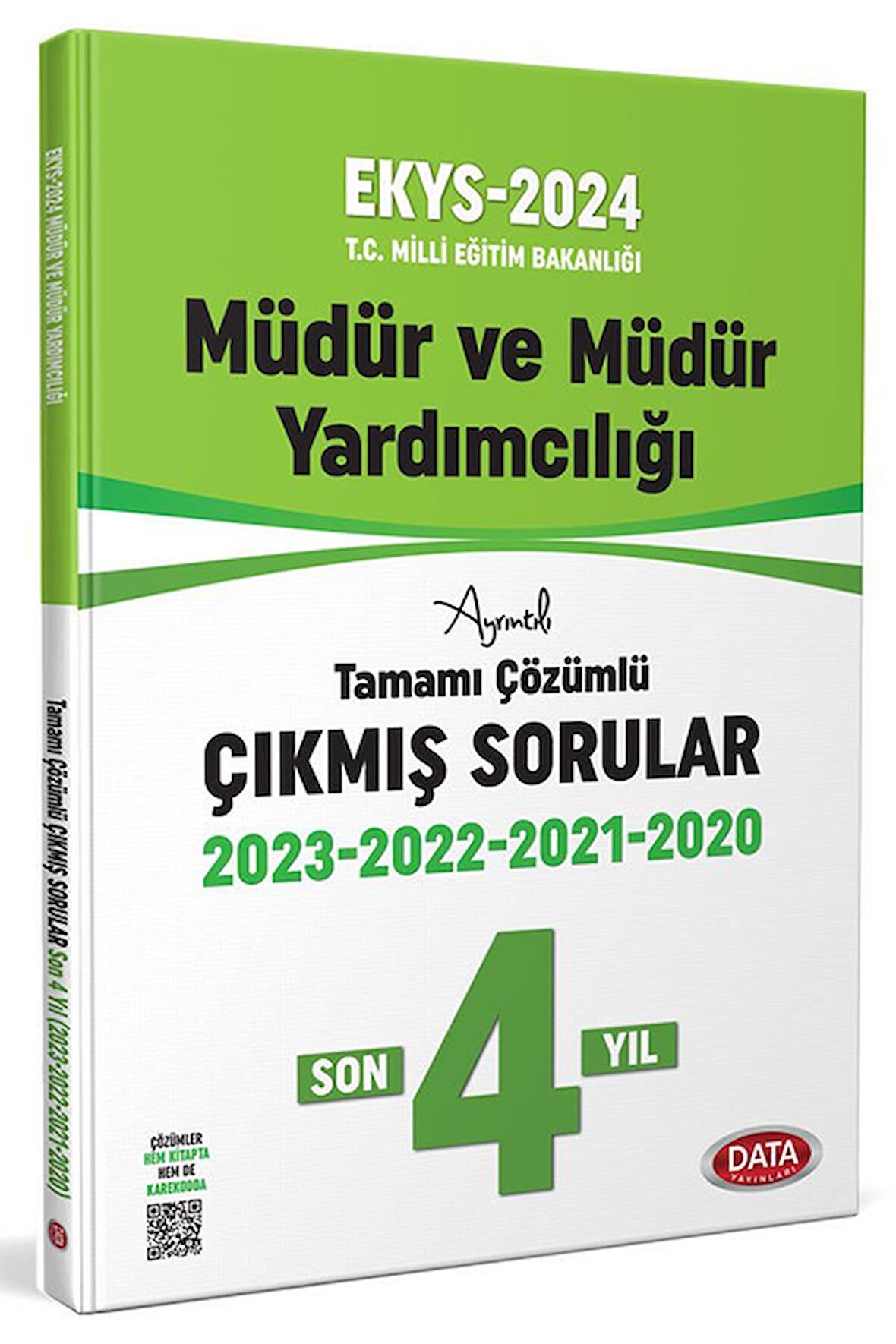 2024 MEB EKYS Müdür ve Yardımcılığı Son 3 Yıl Çıkmış Sorular Data Yayınları