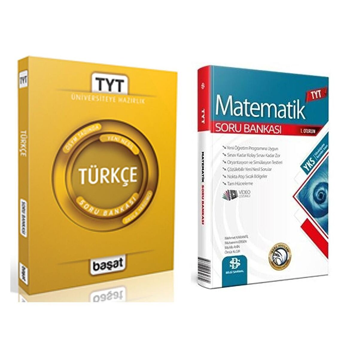 Başat Yayınları TYT Türkçe ve Bilgi Sarmal TYT Matematik Soru 2 Kitap Set