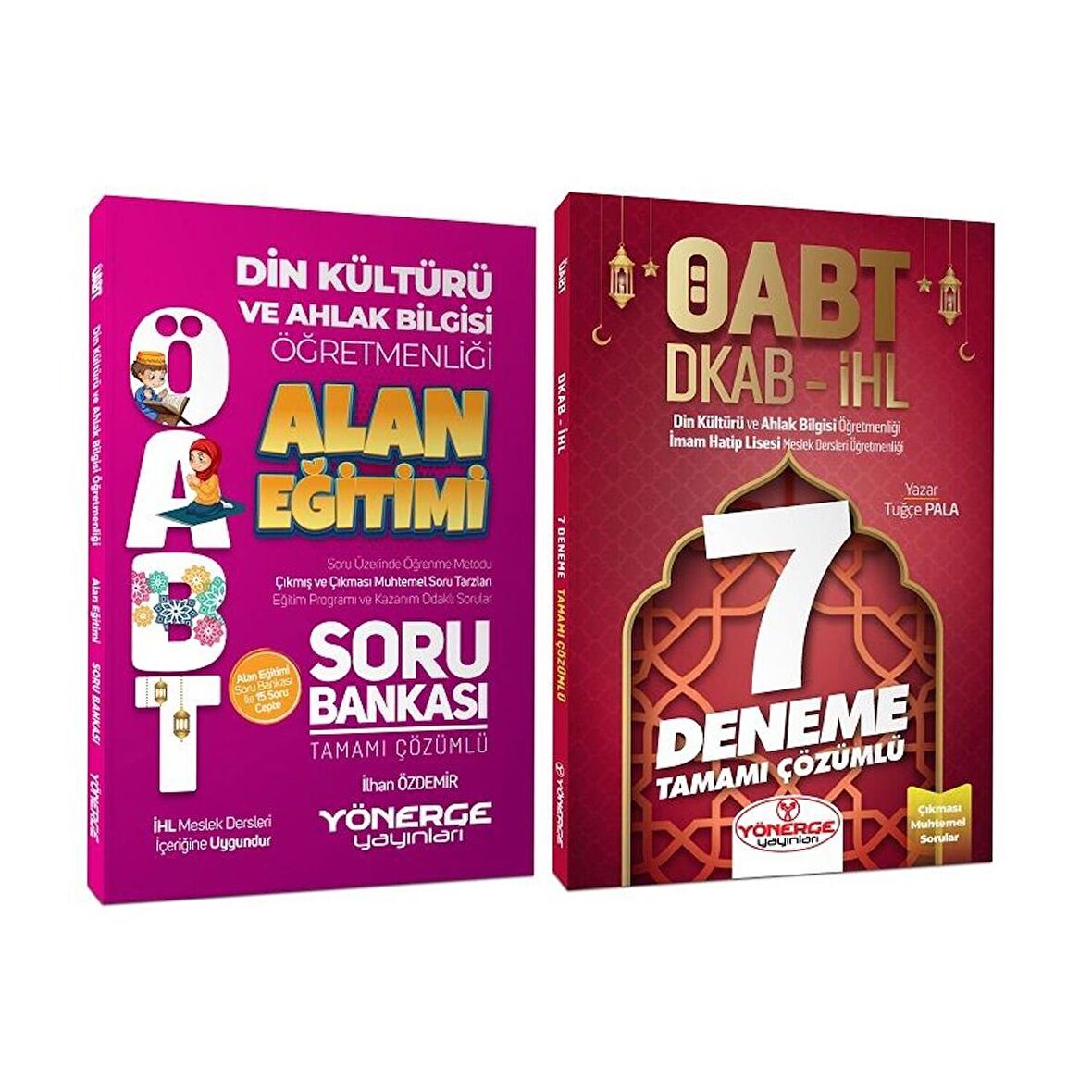 Yönerge ÖABT Din Kültürü Soru + 7 Deneme 2 li Set - Tuğçe Pala Yönerge Yayınları