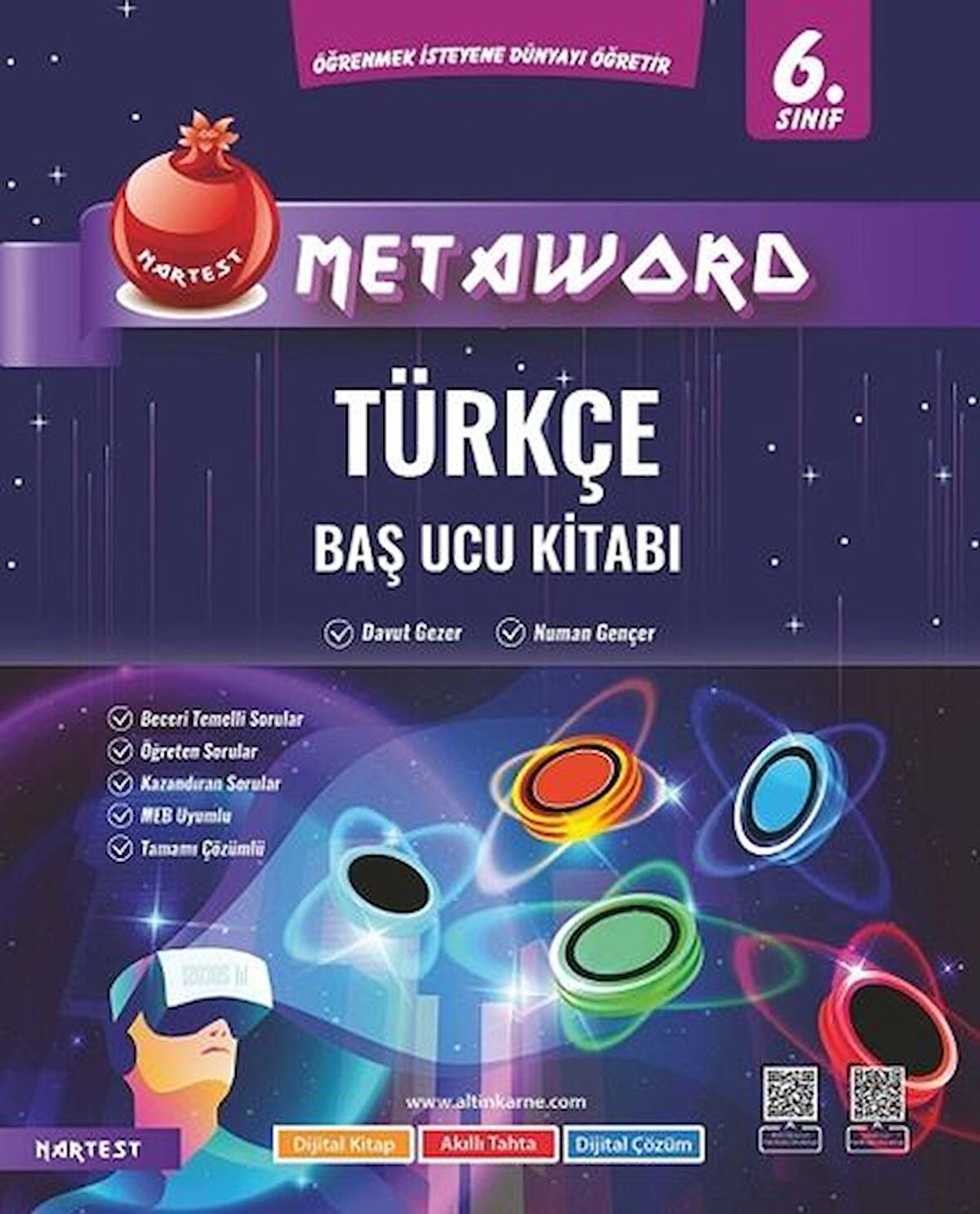 Nartest 6. Sınıf Türkçe Metaword Baş Ucu Kitabı Nartest Yayınları