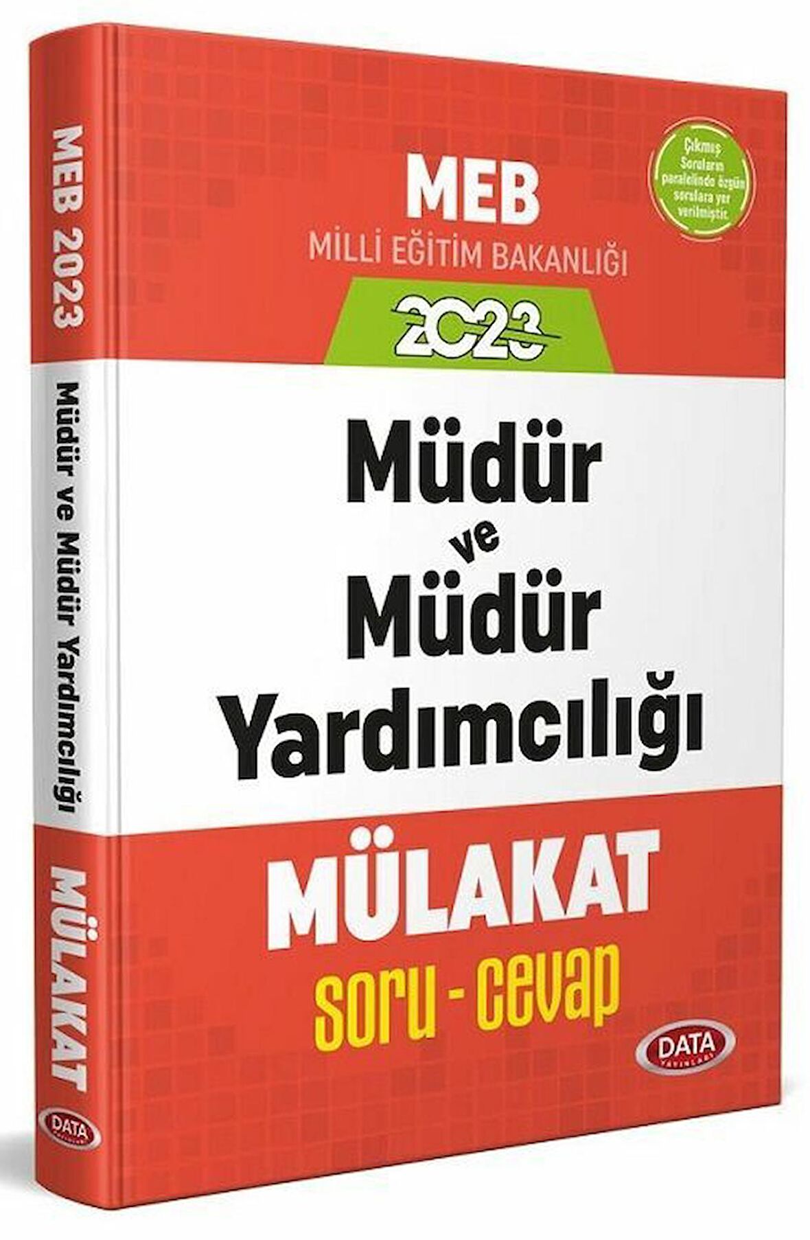 Data 2023 GYS MEB Müdür ve Yardımcılığı Mülakat Soru Cevap Kitabı Data Yayınları