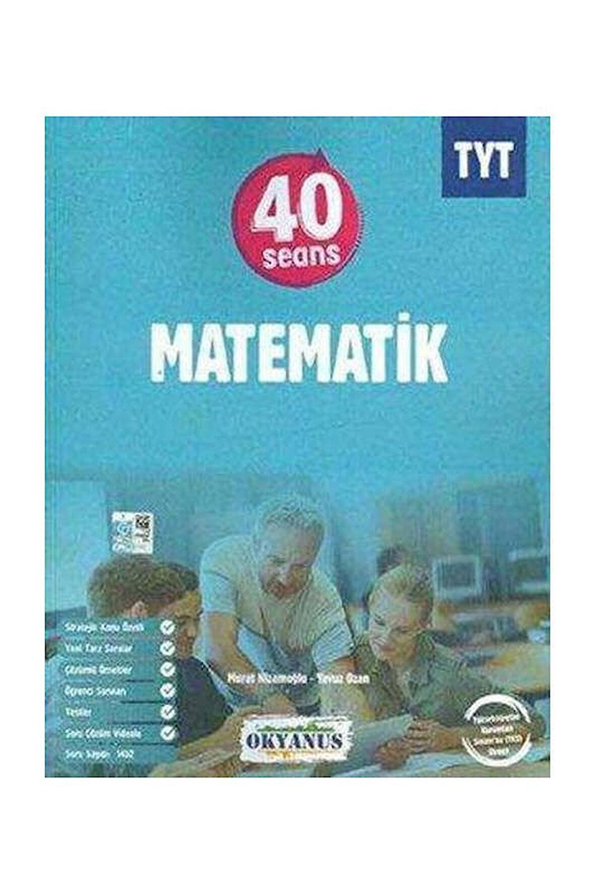 Okyanus Yayınları 2024 TYT Matematik 40 Seans Soru Bankası