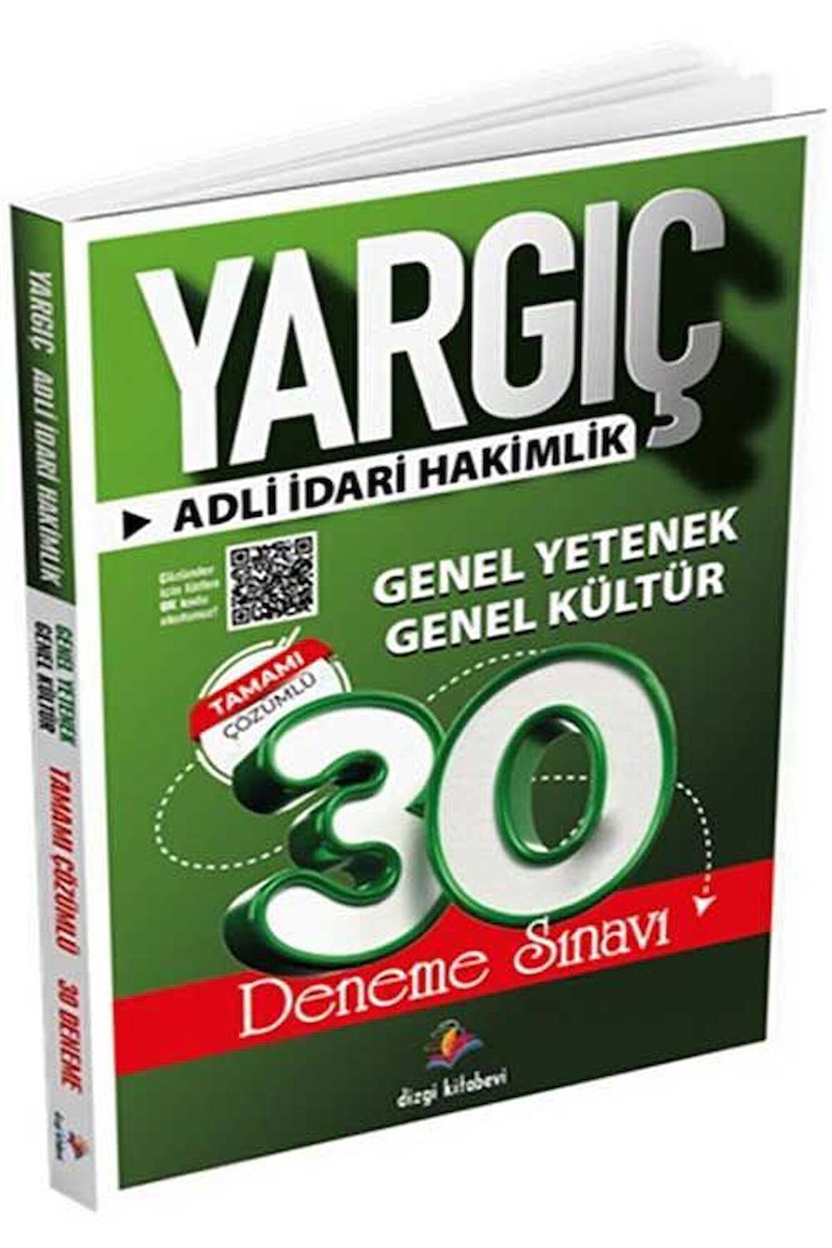 Yargıç Adli İdari Hakimlik Sınavlarına Özel Genel Yetenek Genel Kültür 30 Deneme Sınavı Dizgi Kitap Yayınları