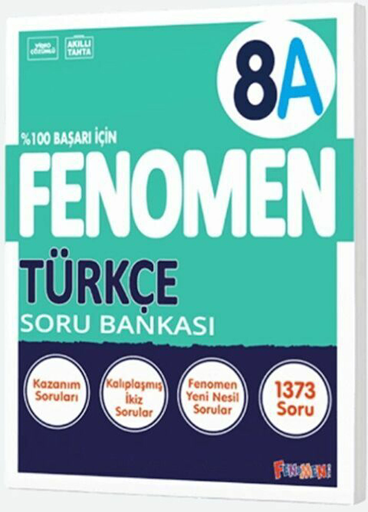 Fenomen Okul Yayınları 8. Sınıf LGS Türkçe A Fenomen Soru Bankası