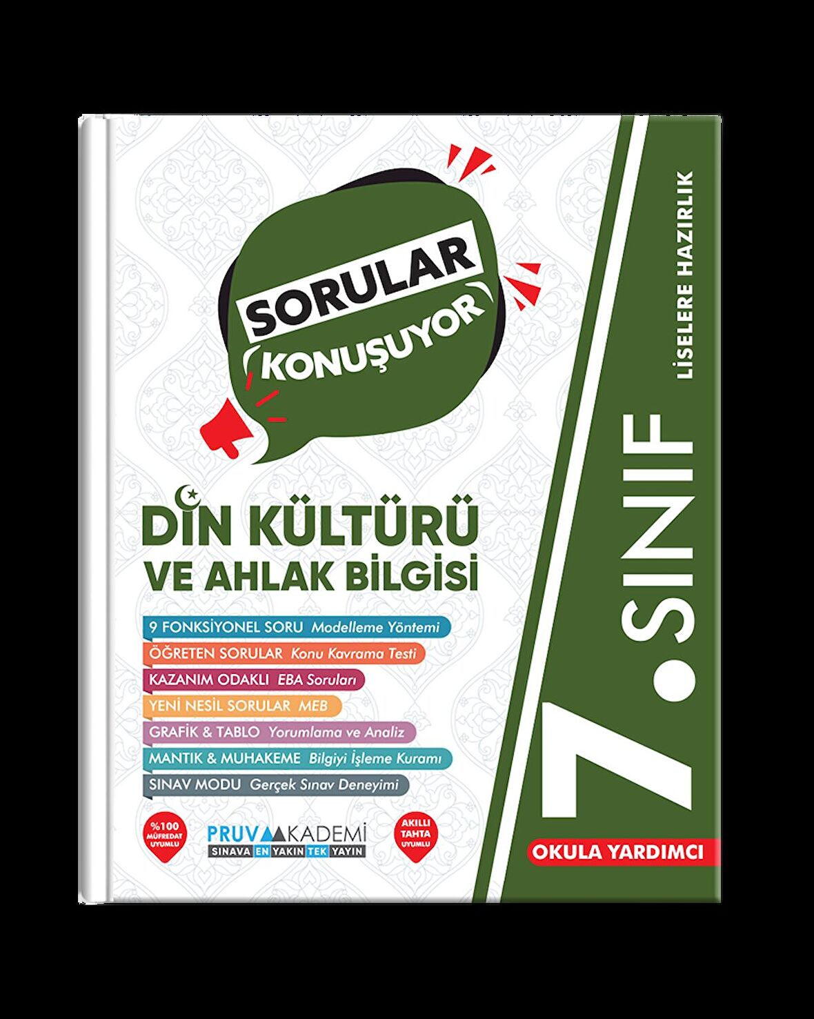 Pruva Akademi 7. Sınıf Din Kültürü ve Ahlak Bilgisi Soru Bankası