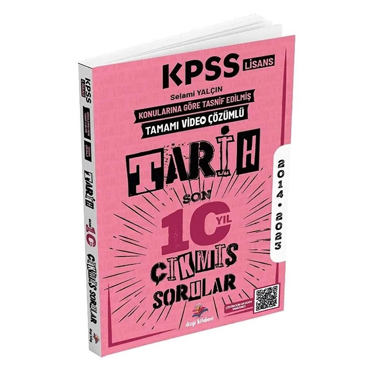 Dizgi Kitap KPSS Tarih Çıkmış Sorular Son 10 Yıl Konularına Göre Çözümlü - Selami Yalçın Dizgi Kitap Yayınları