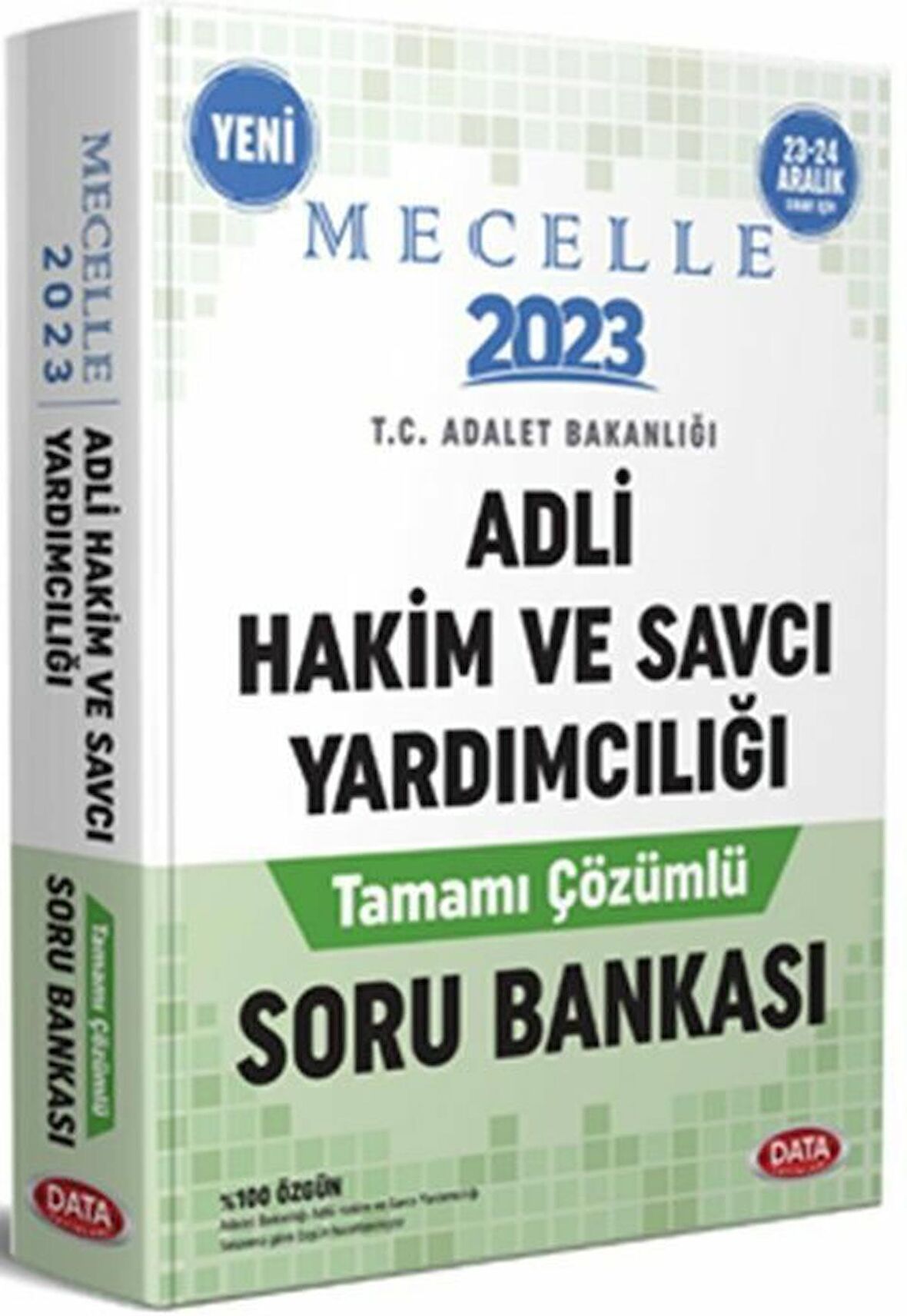 Data Yayınları 2023 Mecelle Adli Hakim ve Savcı Yardımcılığı Tamamı Çözümlü Soru Bankası