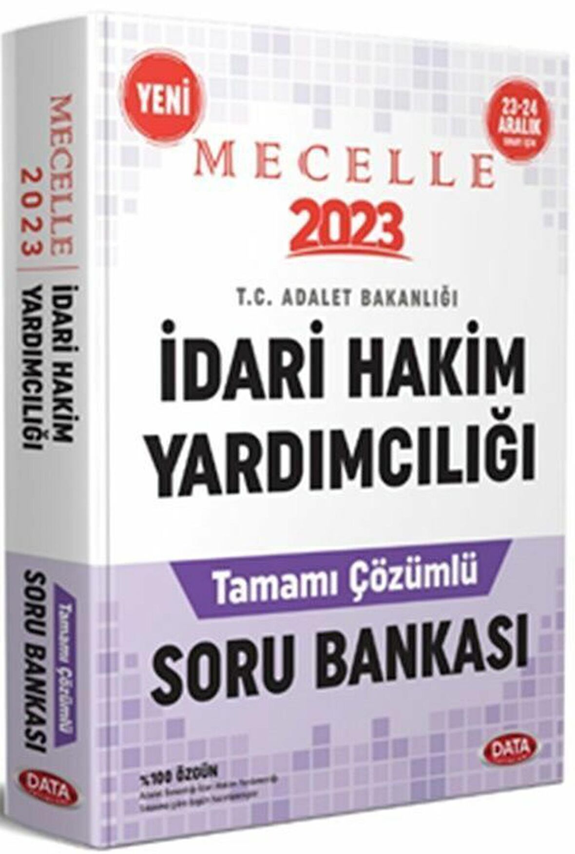 Data Yayınları 2023 Mecelle İdari Hakim ve Savcı Yardımcılığı Tamamı Çözümlü Soru Bankası