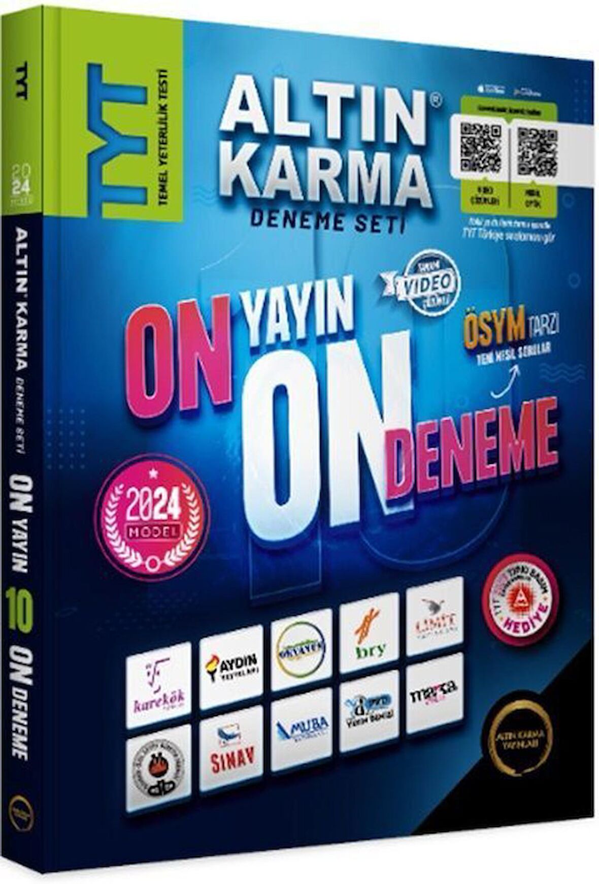 Altın Karma TYT 10 Yayın 10 Deneme 2024 Model