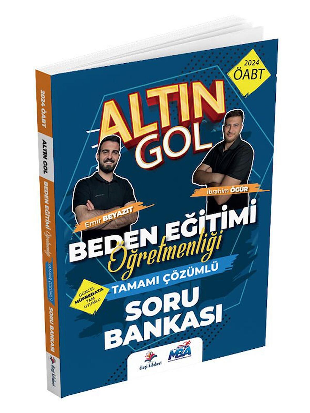 Dizgi Kitap 2024 ÖABT Beden Eğitimi Öğretmenliği Altın Gol Soru Bankası Çözümlü Dizgi Kitap