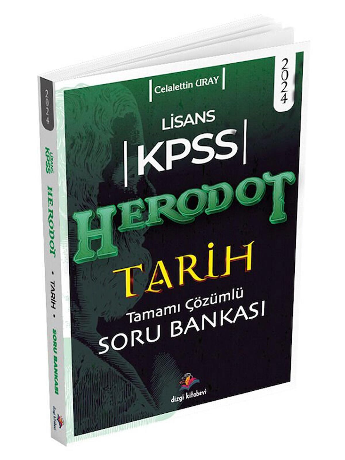 Dizgi Kitap 2024 KPSS Tarih Herodot Soru Bankası Çözümlü - Celalettin Uray Dizgi Kitap