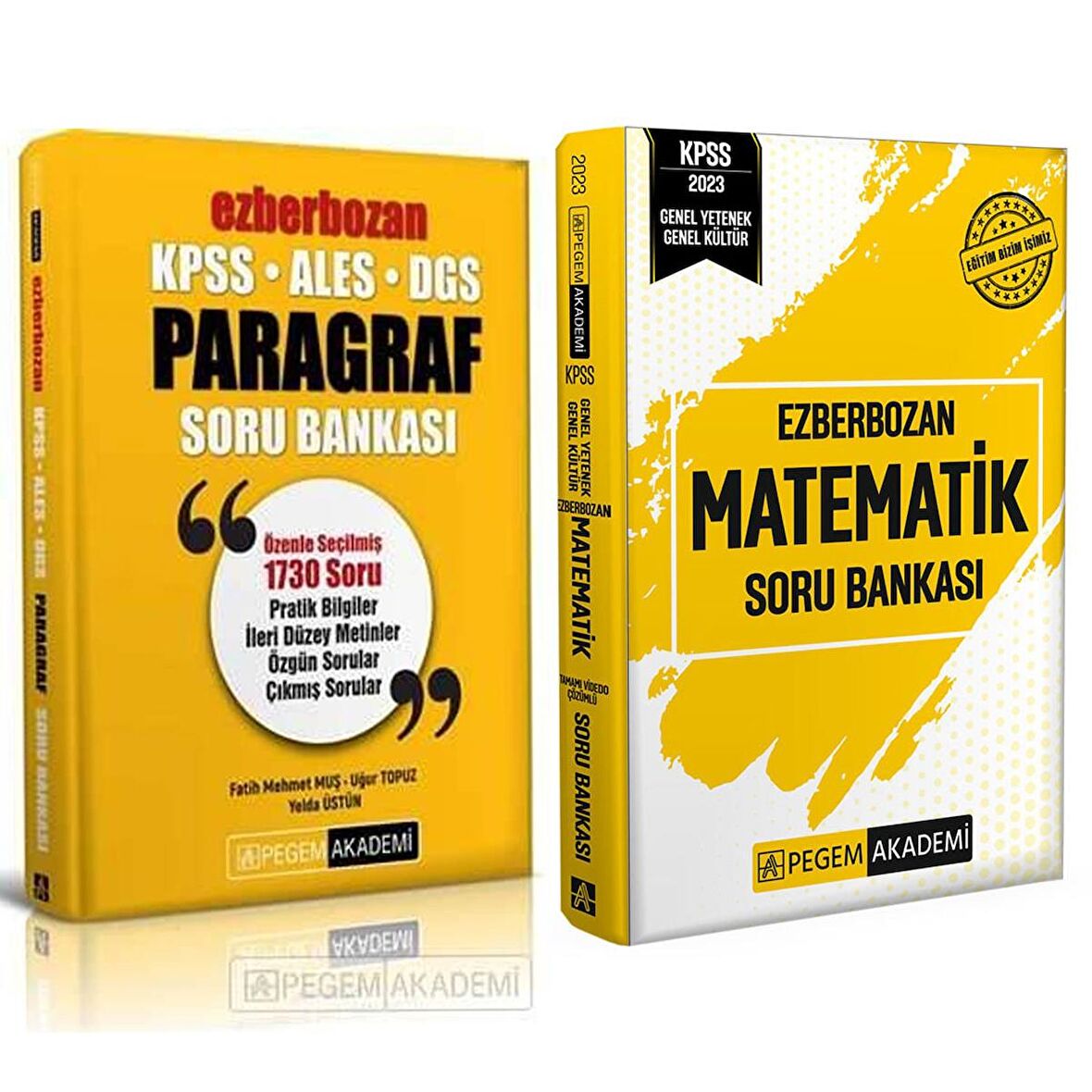 Pegem KPSS ALES DGS Ezberbozan Paragraf ve Matematik Soru Seti