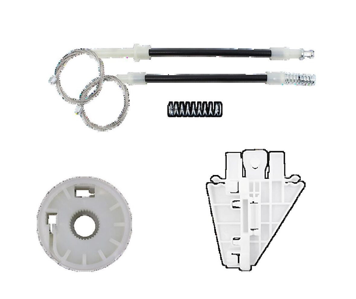 Kayoto Alfa Romeo 159 2004-2011 Cam Kriko Tamir Takımı Arka Sol KY22194C