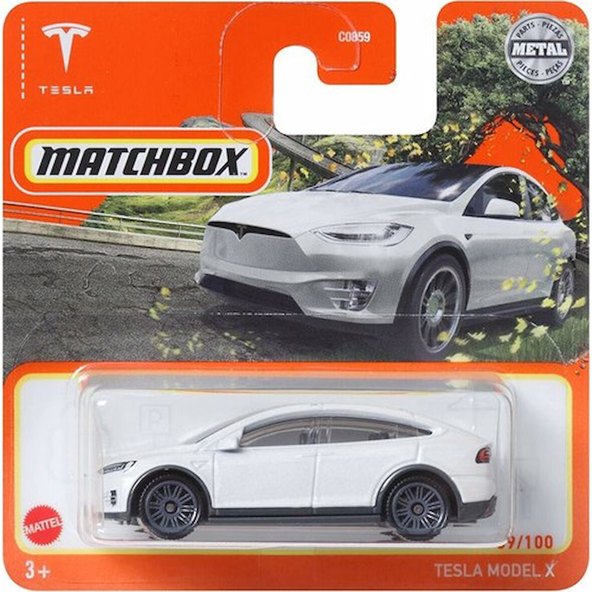 Matchbox Tekli Arabalar Tesla Model-X HFR40