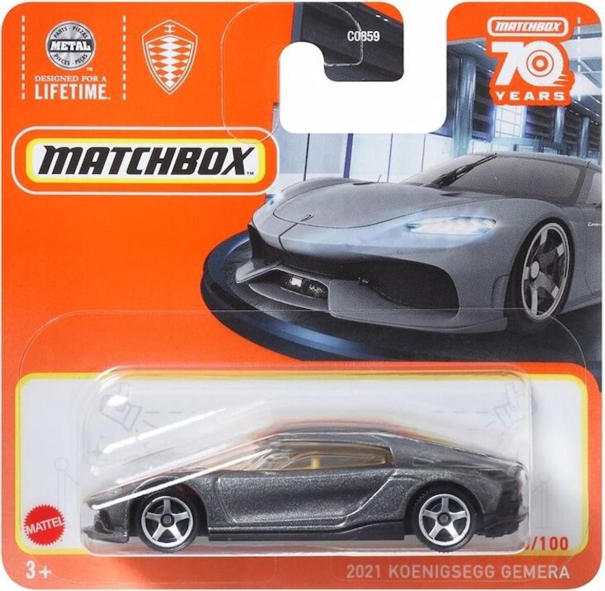 Matchbox Tekli Arabalar 2021 Koenigsegg HLC62