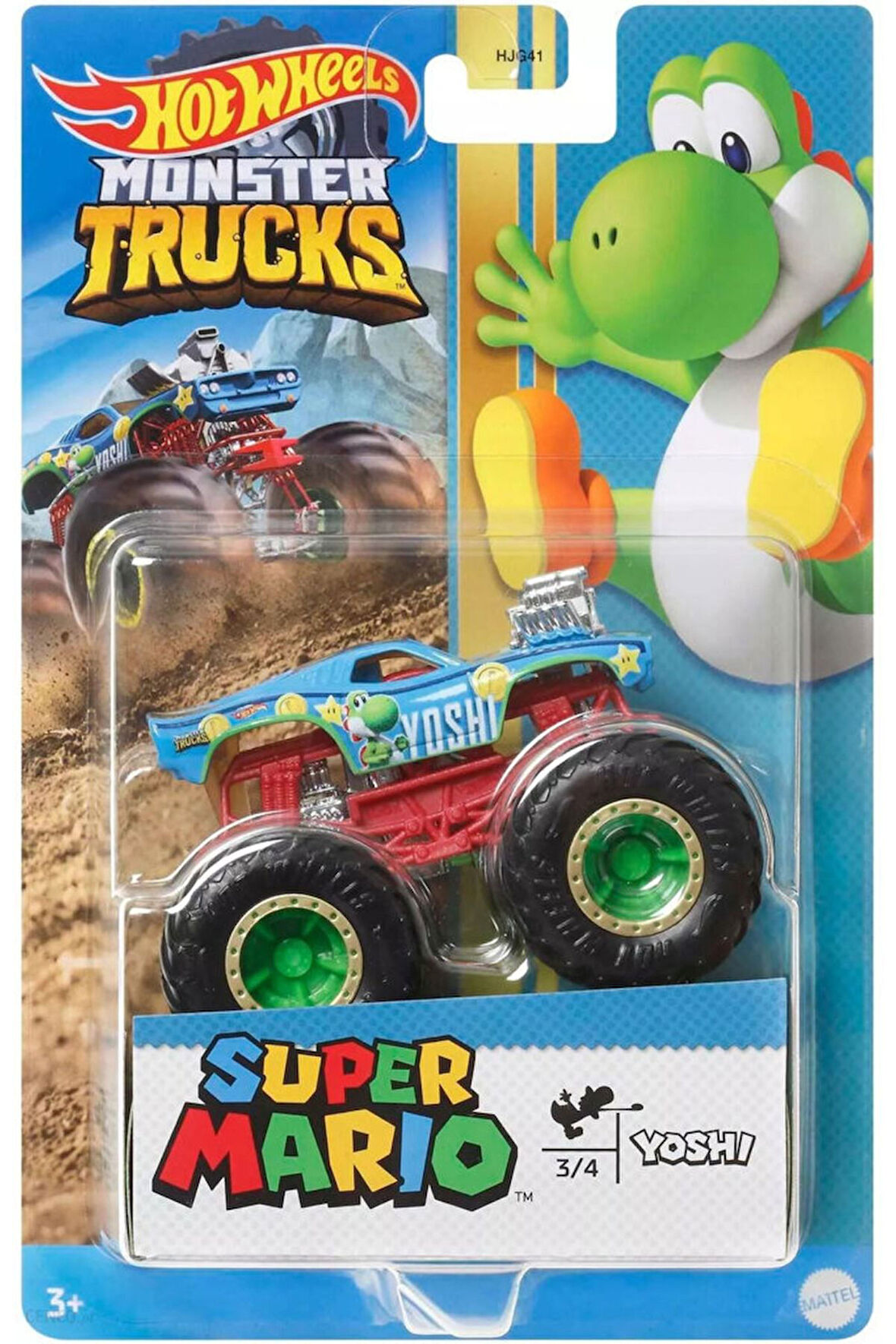 Monster Trucks Gösteri Dünyası Temalı  Arabalar Yoshi HCR77