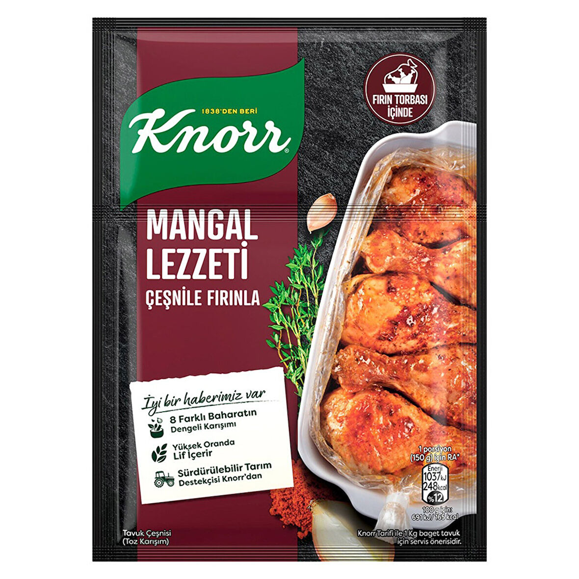 Knorr Tavuk çeşni̇si̇ 29 Gr Paket (10 Adet)