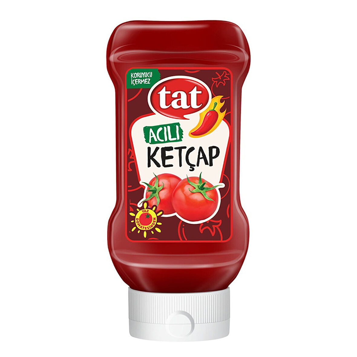 Tat Acılı Ketçap 390 Gr Paket (3 Adet)