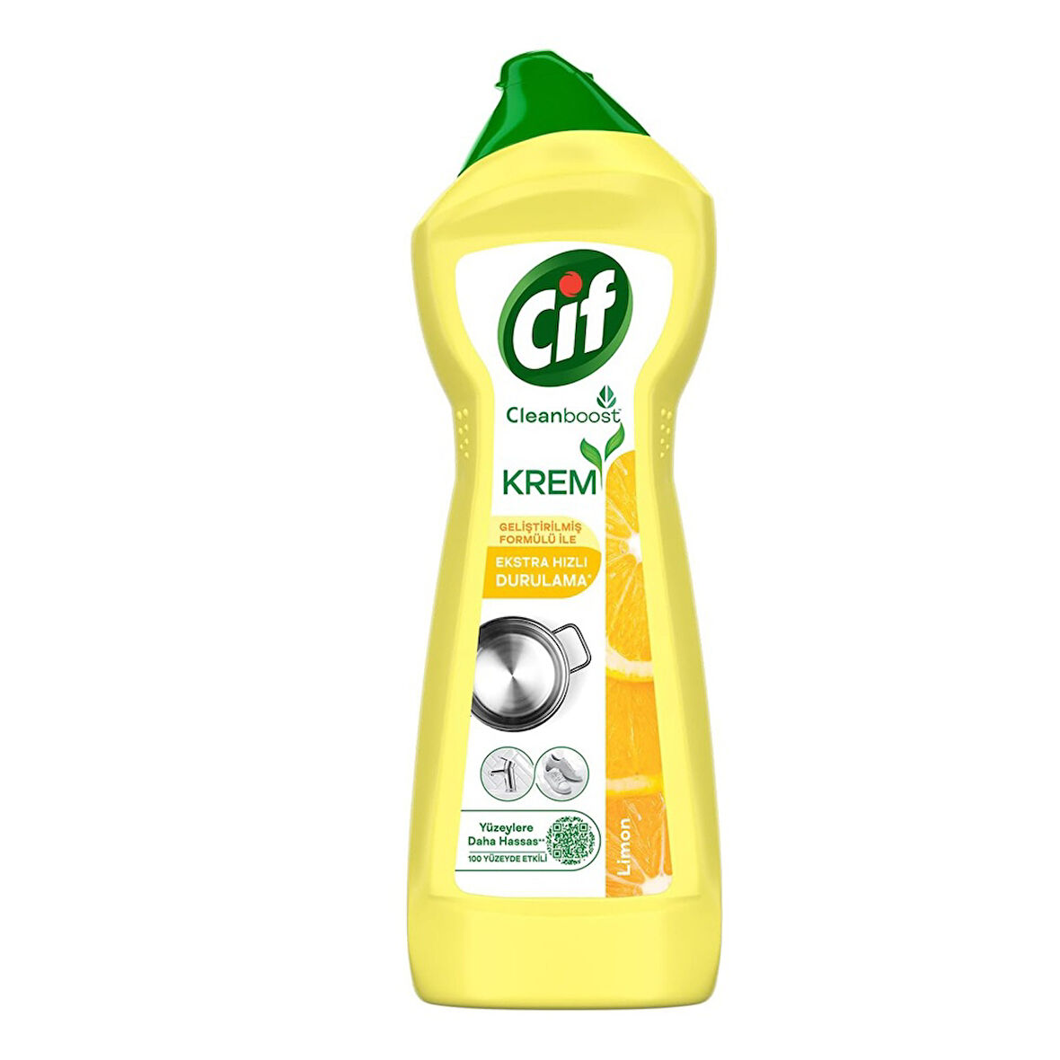 Ci̇f Krem Temi̇zli̇k Li̇mon 750ml Paket (5 Adet)