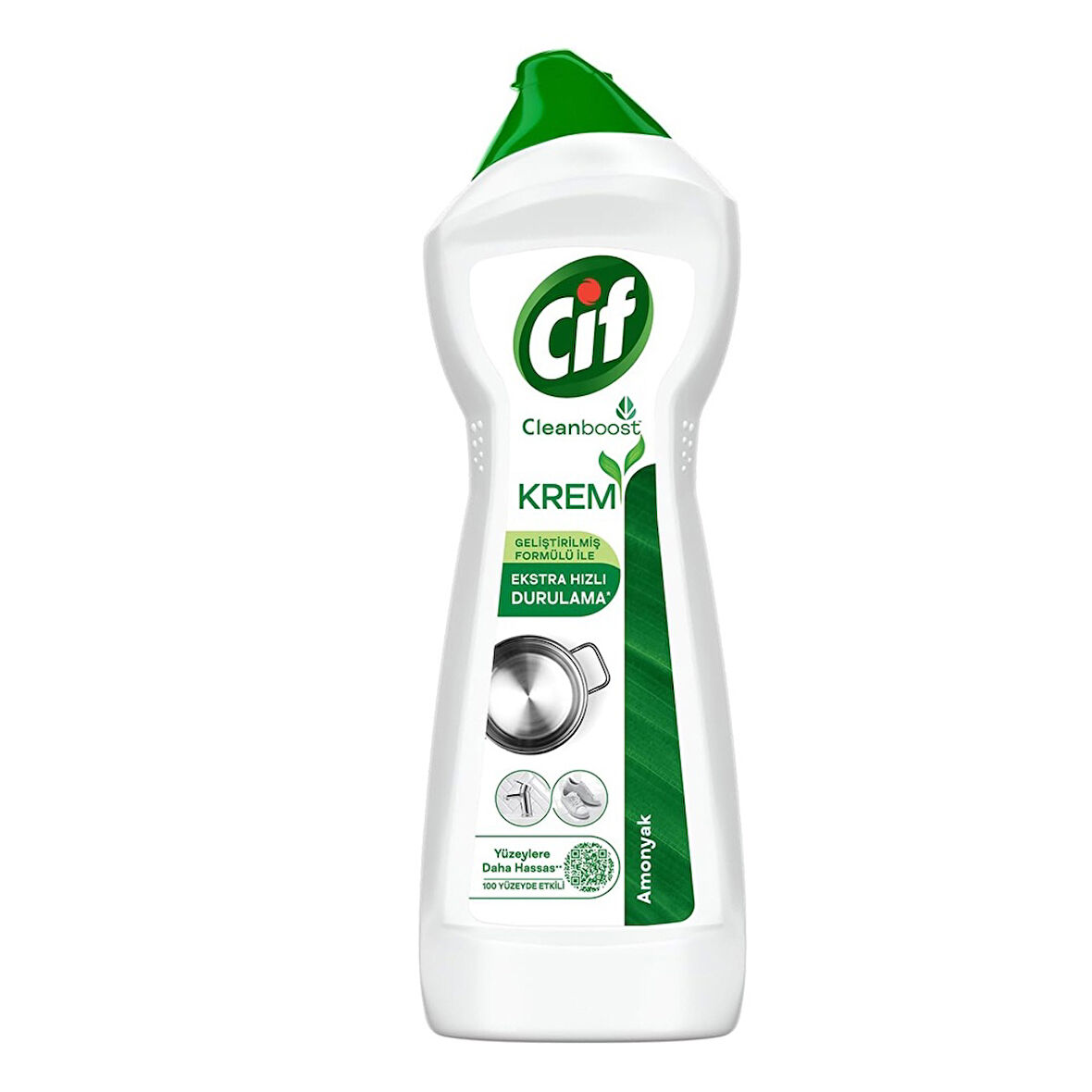 Ci̇f Krem Temi̇zli̇k Amonyak 750 Ml Paket (3 Adet)