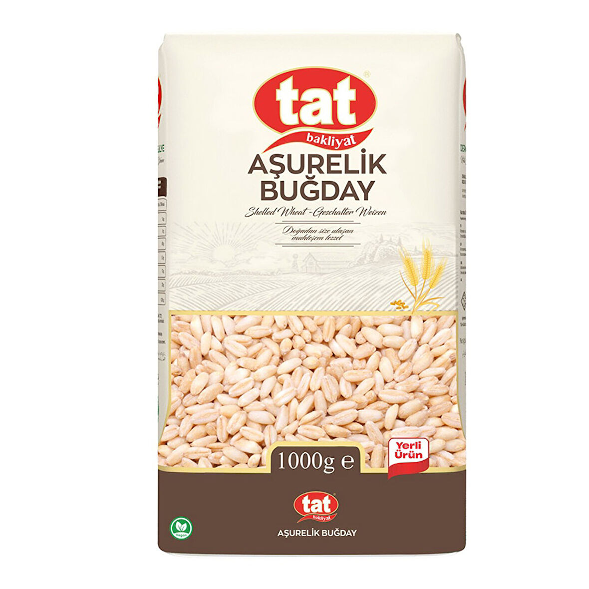 Tat Aşureli̇k Buğday 1000 Gr Paket (5 Adet)