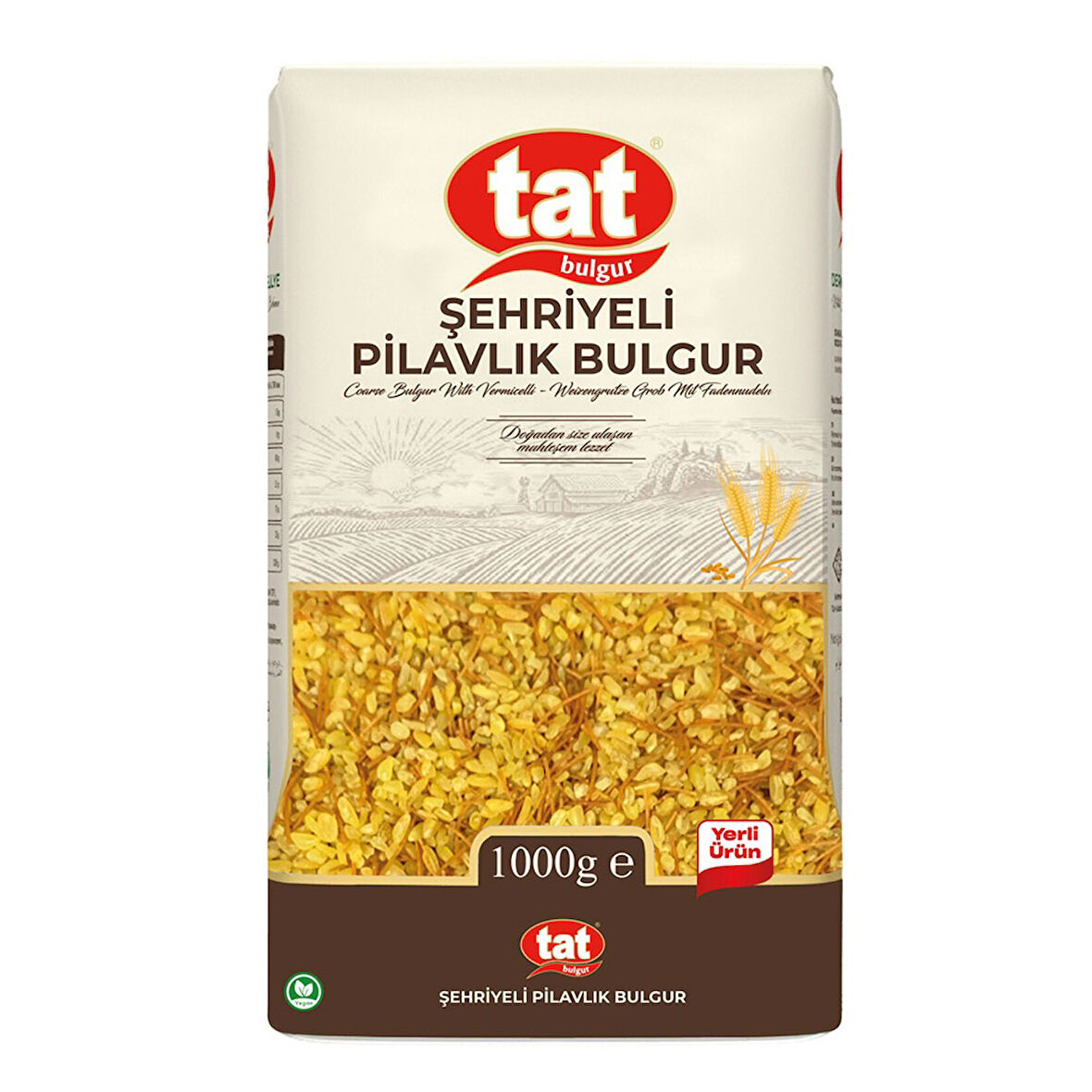 Tat Bakli̇yat şehri̇yeli̇ Mi̇dyat Bulgur 1000 Gr Paket (6 Adet)