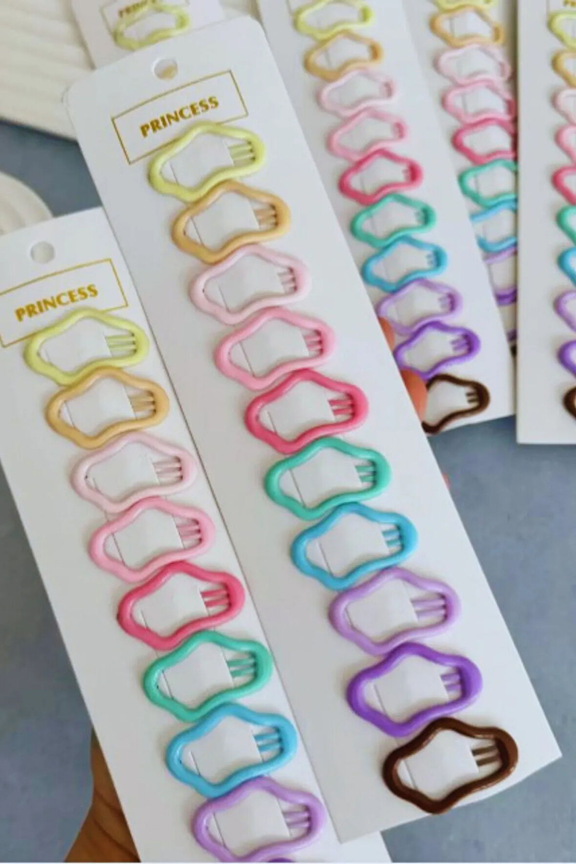 Kız Çocuk Pinterest Bulut  Model Çıtçıt Toka 10 Adet