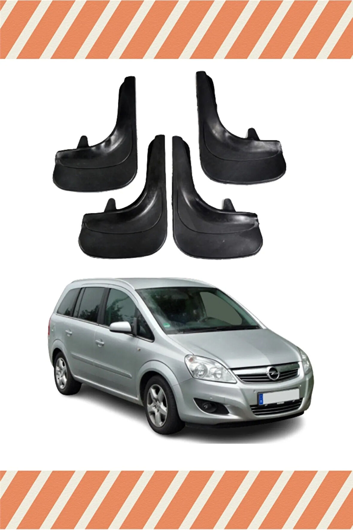 Opel Zafira 4’lü tozluk çamurluk paçalık sağlam koruma