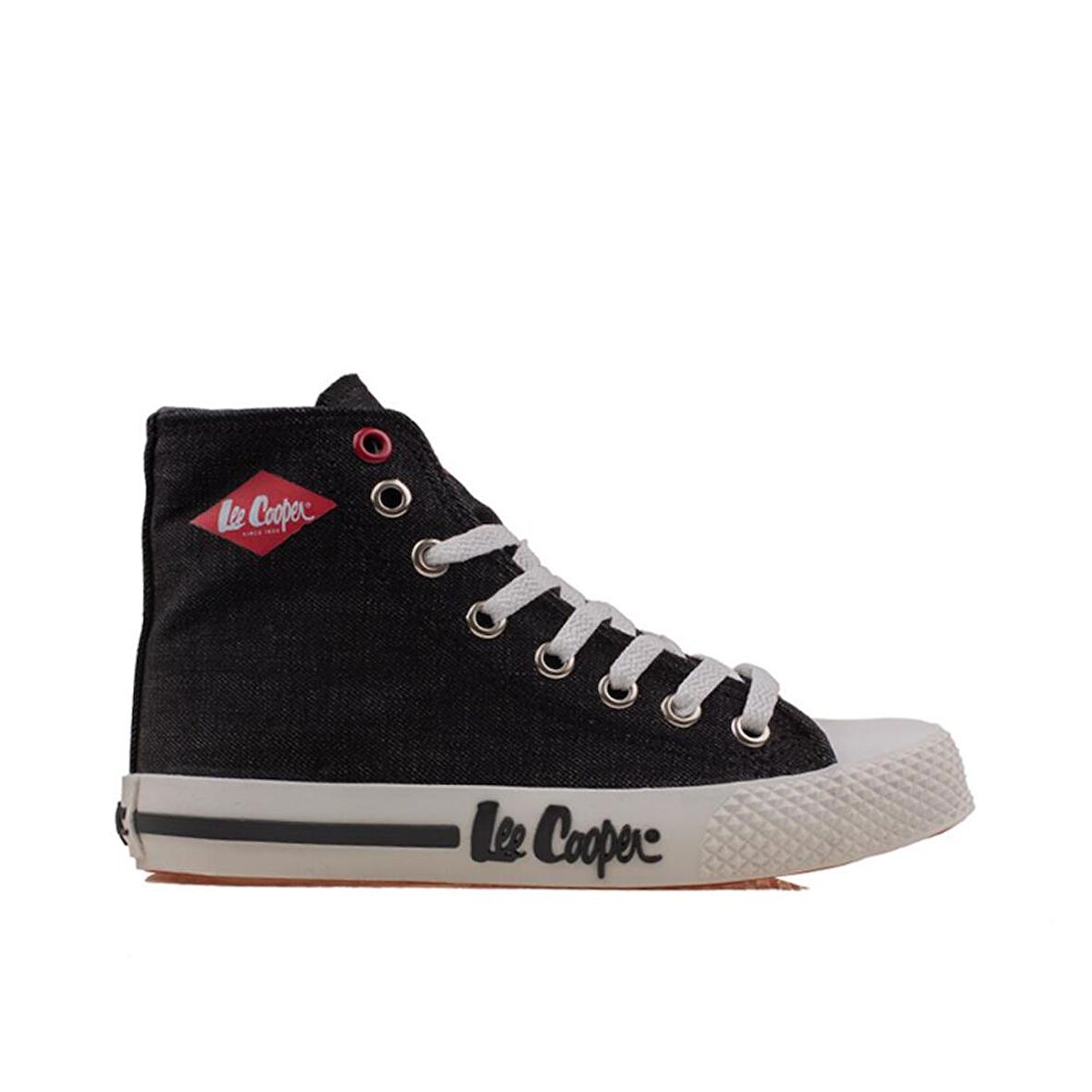 Lee Cooper Siyah Uzun Boğaz Kot Unisex Sneaker