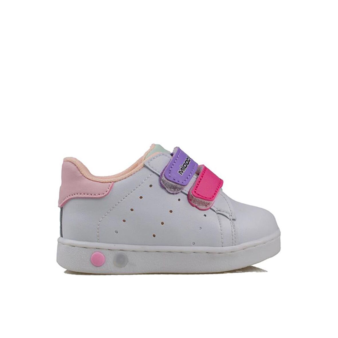 Trend Adımlar Lila Işıklı İlk Adım Bebe Sneaker