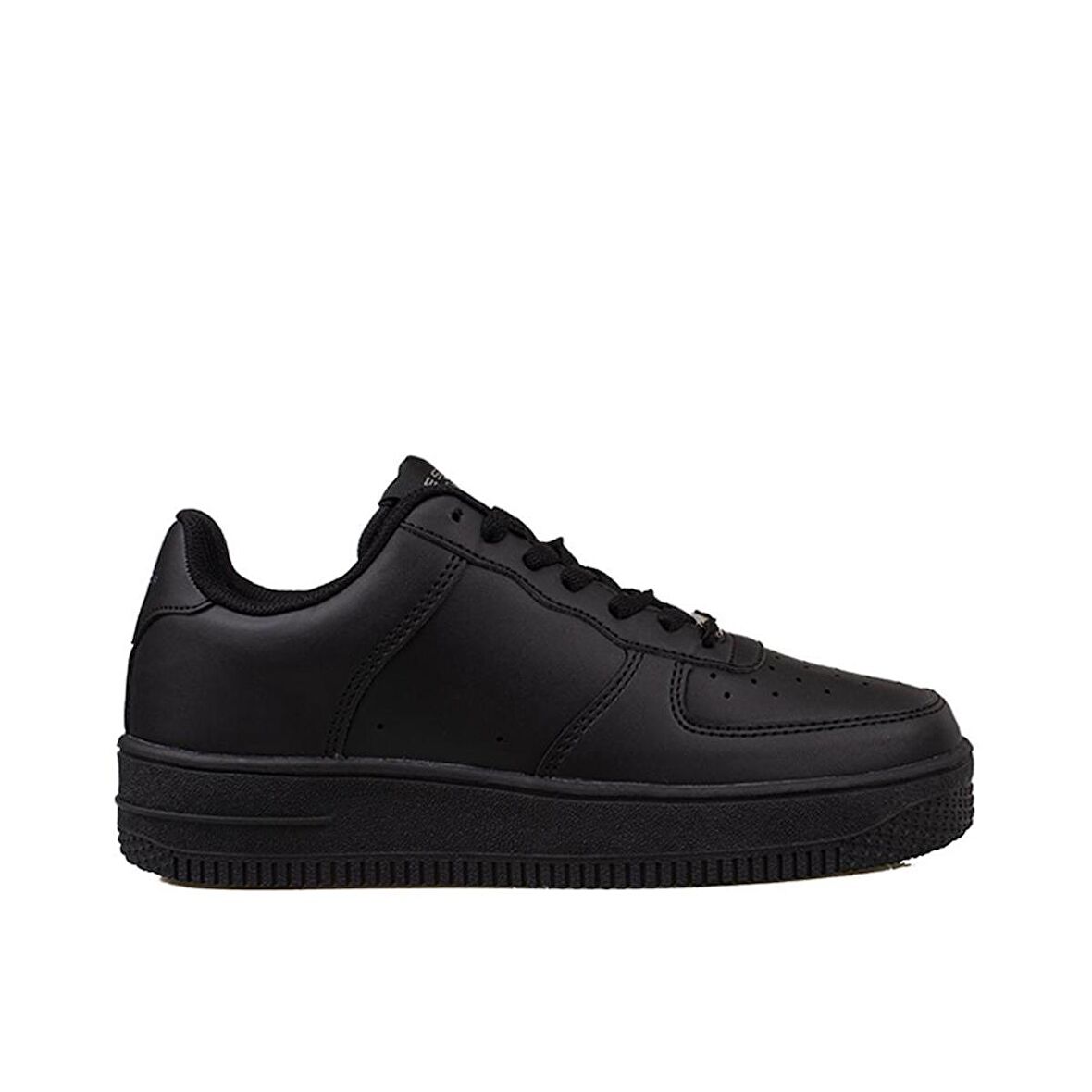 Trend Adımlar Siyah Force Memory Foam Tabanlı Mevsimlik Unisex Sneaker