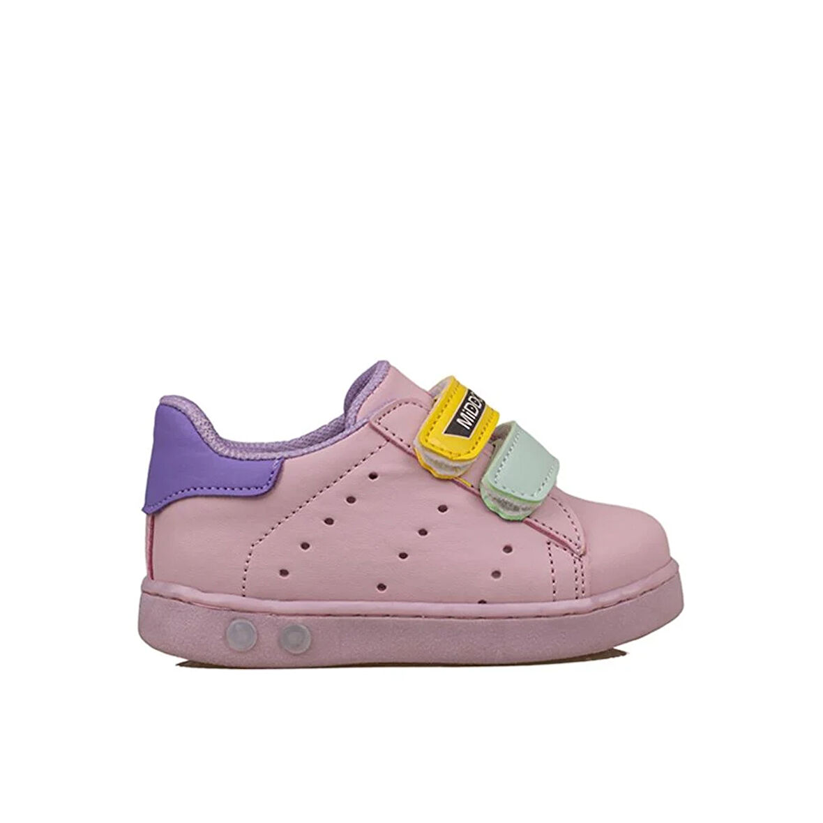 Trend Adımlar Pembe Yoyo İlk Adım Bebe Işıklı Sneaker