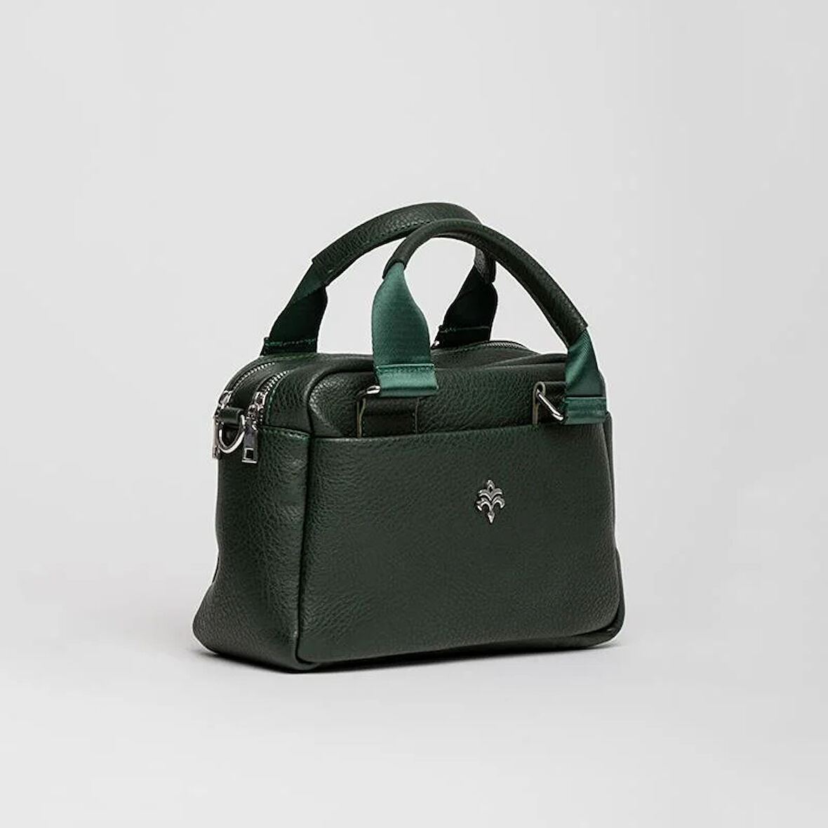 Jacquline Yeşil Renea Deri Kadın El Çantası