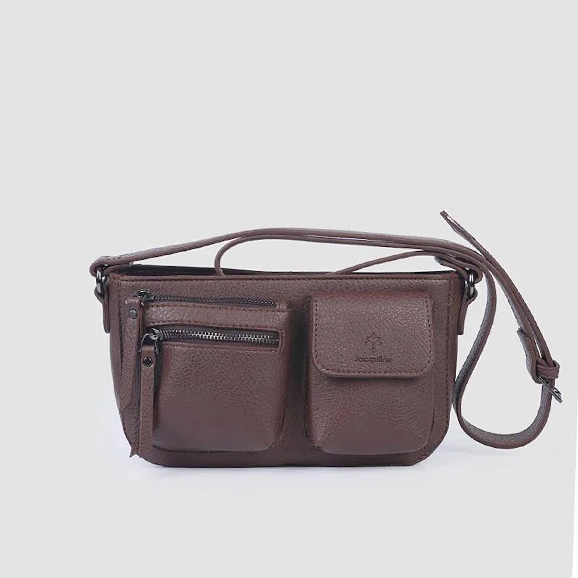 Jacquline Kahverengi Uokrea Deri Kadın Çapraz Çanta