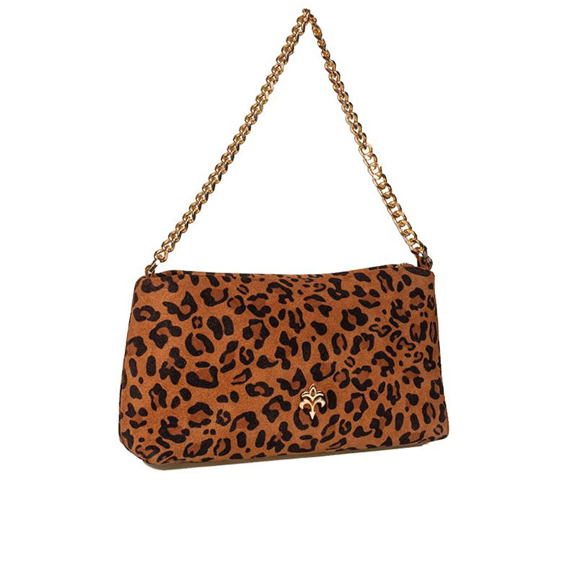 Jacquline Taba Phusis N Kadın Nubuk Leopar Çapraz Çanta