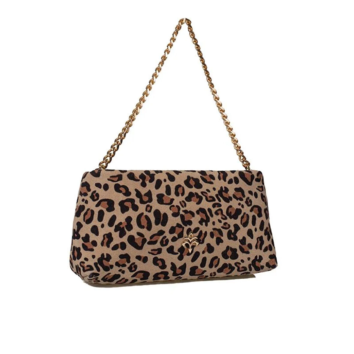 Jacquline Bej Phusis N Kadın Nubuk Leopar Çapraz Çanta