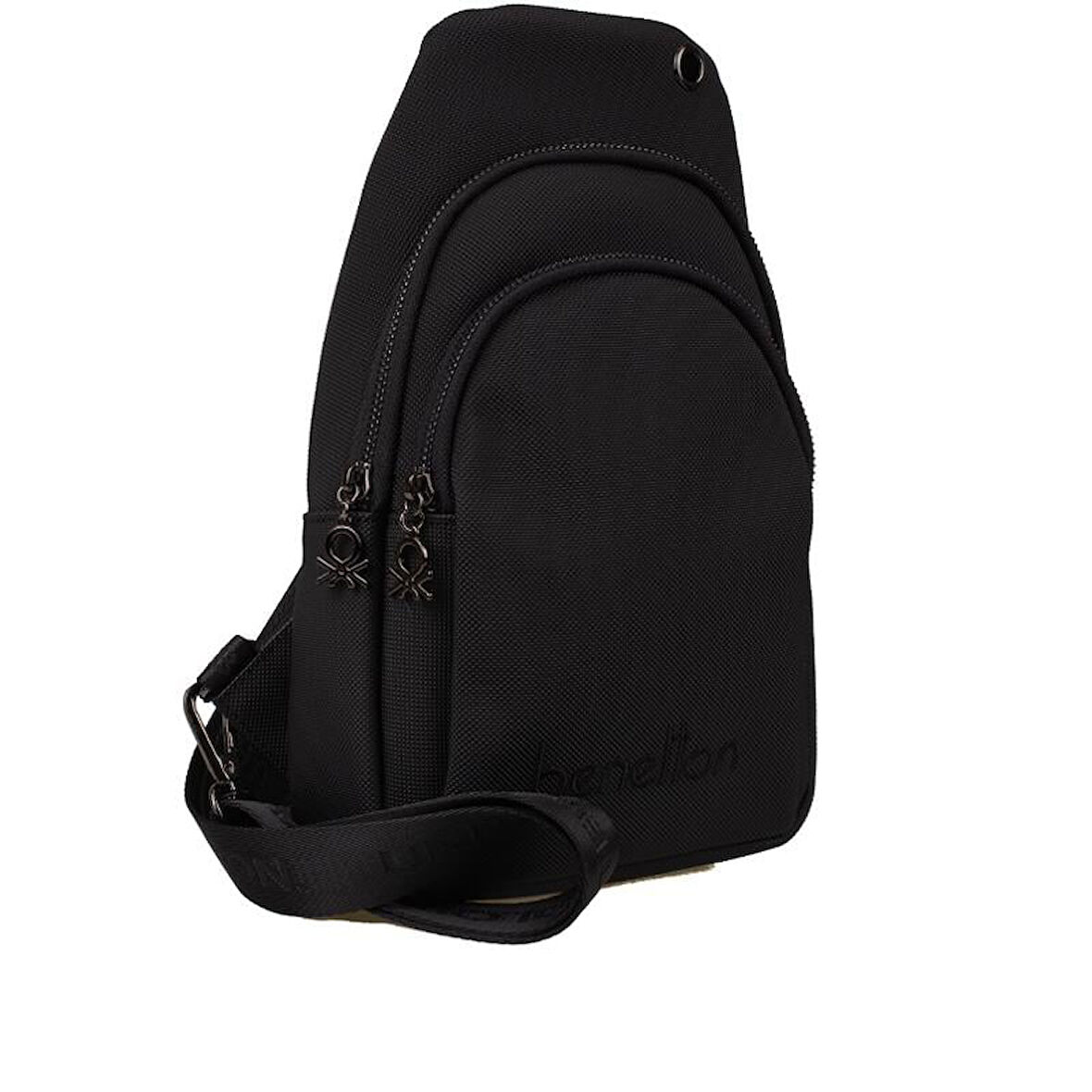 Benetton Siyah Kadın Nano Çapraz Çanta BNT 1543