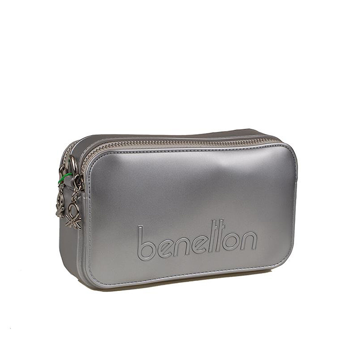 Benetton Gümüş Melissa Kadın Çapraz Çanta BNT 1448