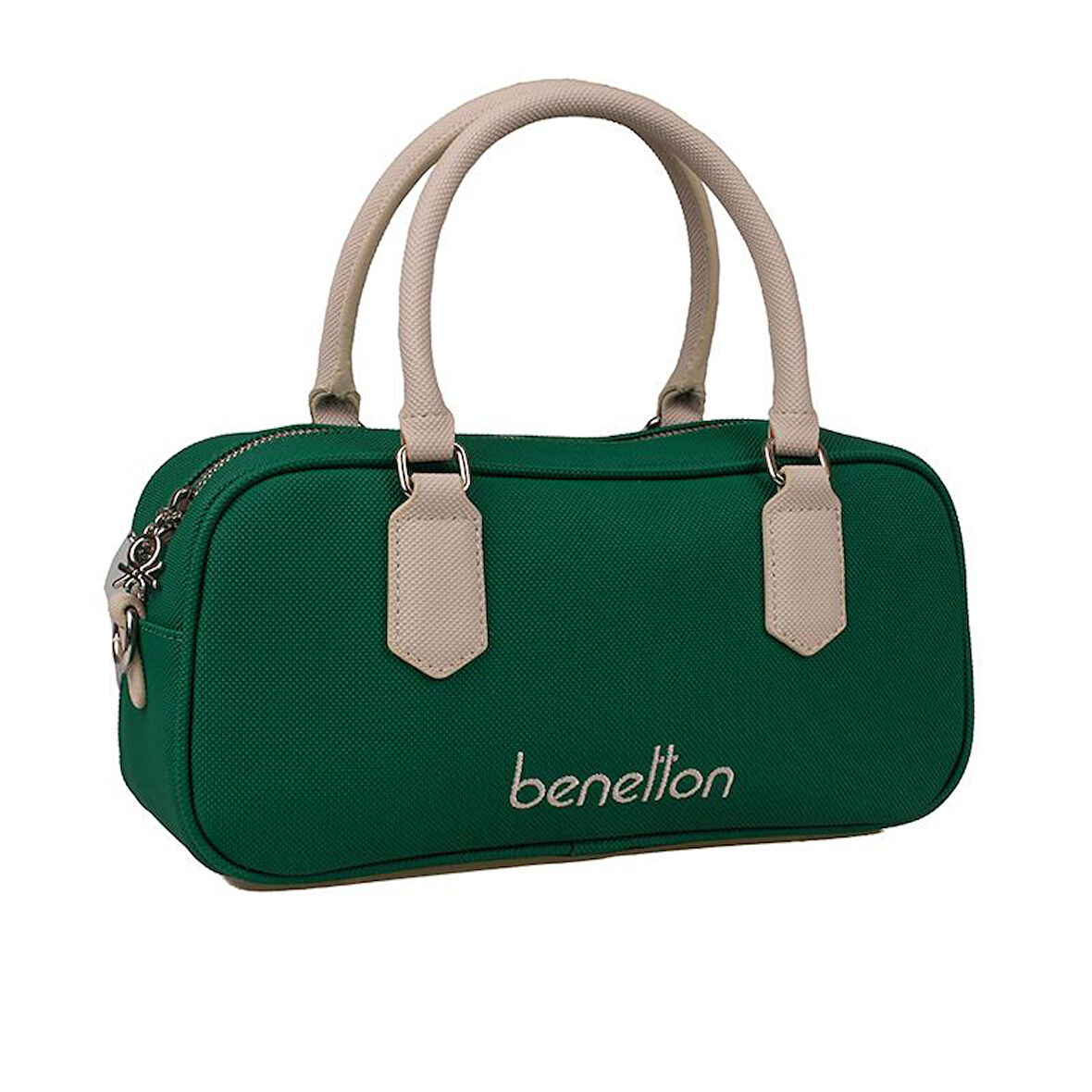 Benetton Yeşil Geniş Kadın Çapraz Nano Çanta BNT 1621