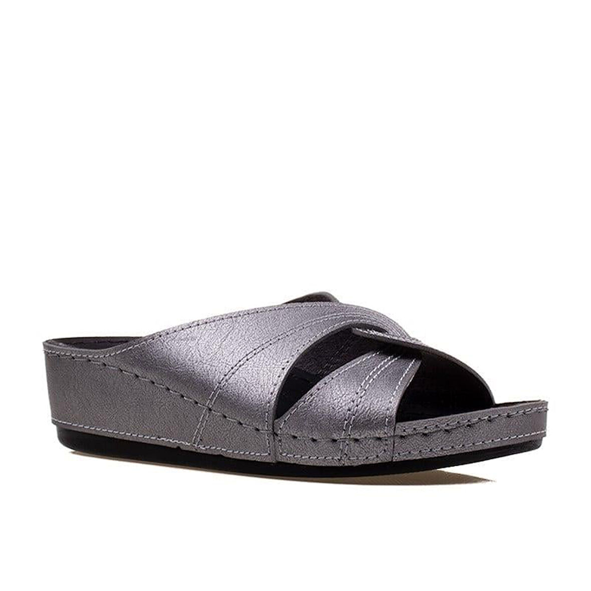 Trend Adımlar Platin Kadın Hafif Dolgu Jelli Terlik 09-098