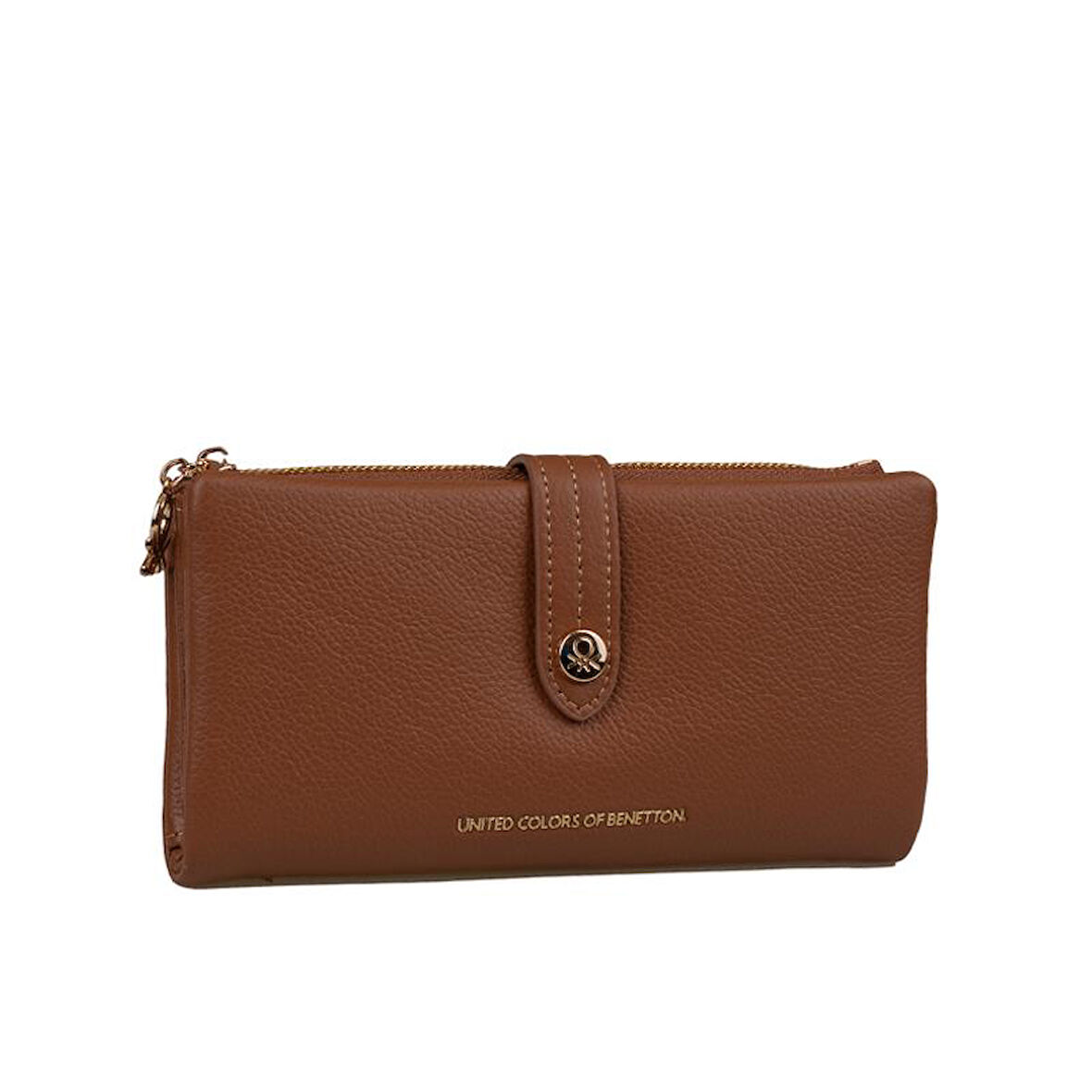 Benetton Taba Kadın Deri Yumuşak Geniş Cüzdan BNT 1241