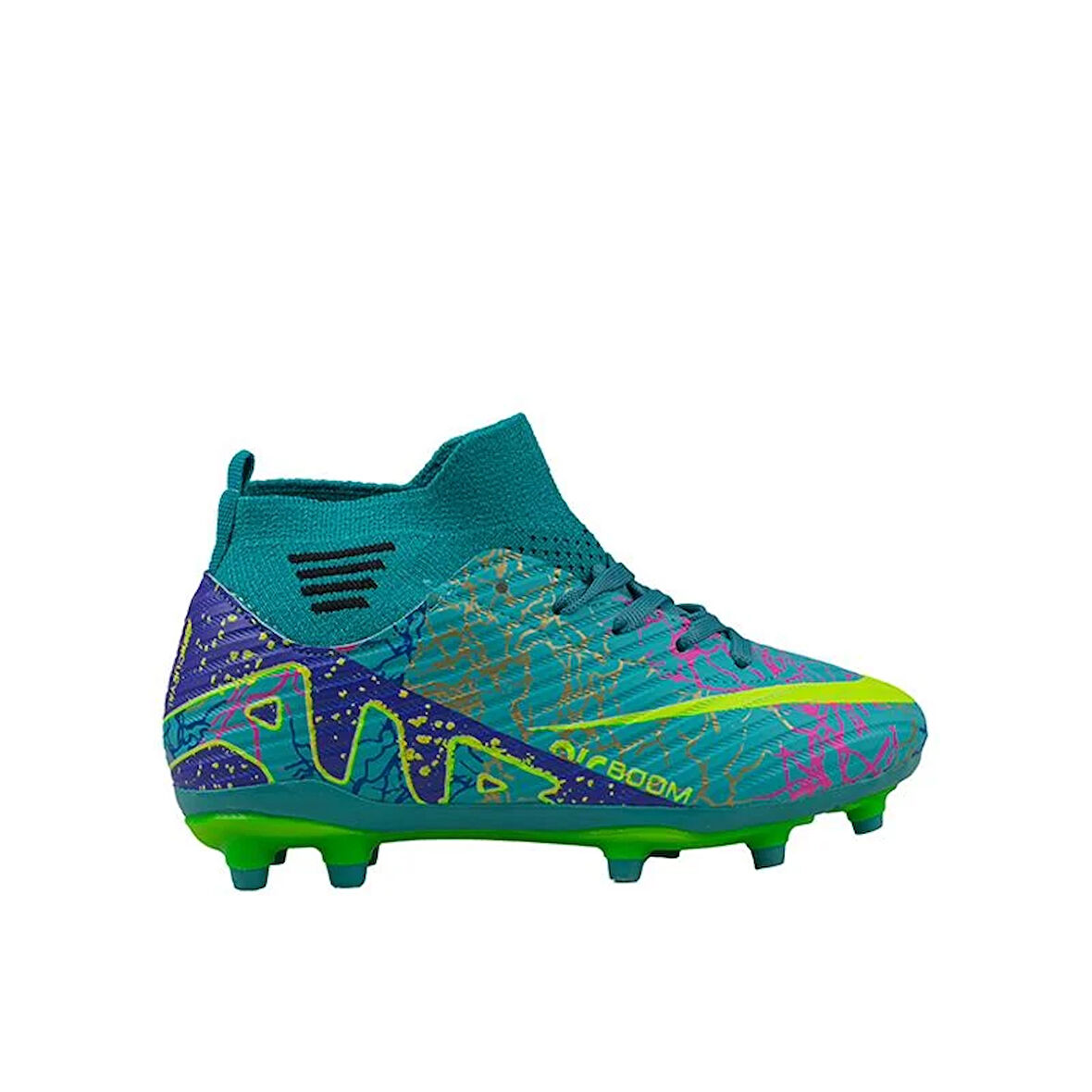 M2S Turkuaz Erkek Çocuk Boğazlı Dişli Krampon