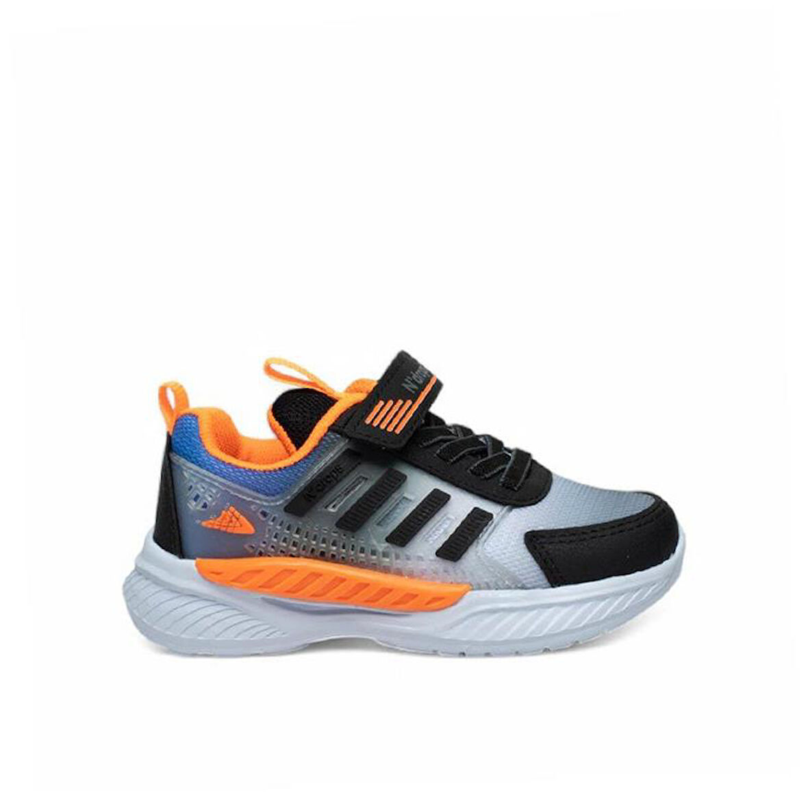 Trend Adımlar Turuncu Unisex Cırtlı Hafif Patik Sneaker